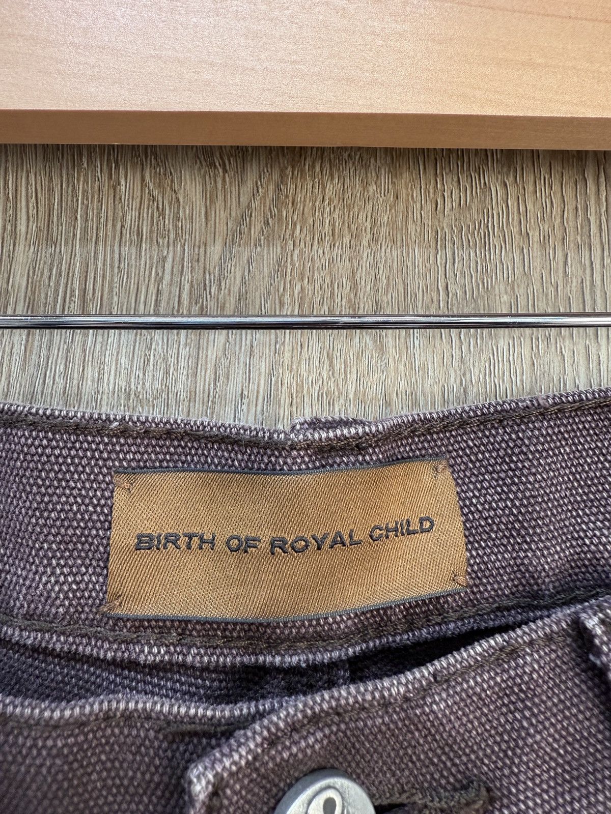 Birth of Royal Child Birth Royal Child Brown Denim Jeans Size US 30 / EU 46 - 4 Thumbnail