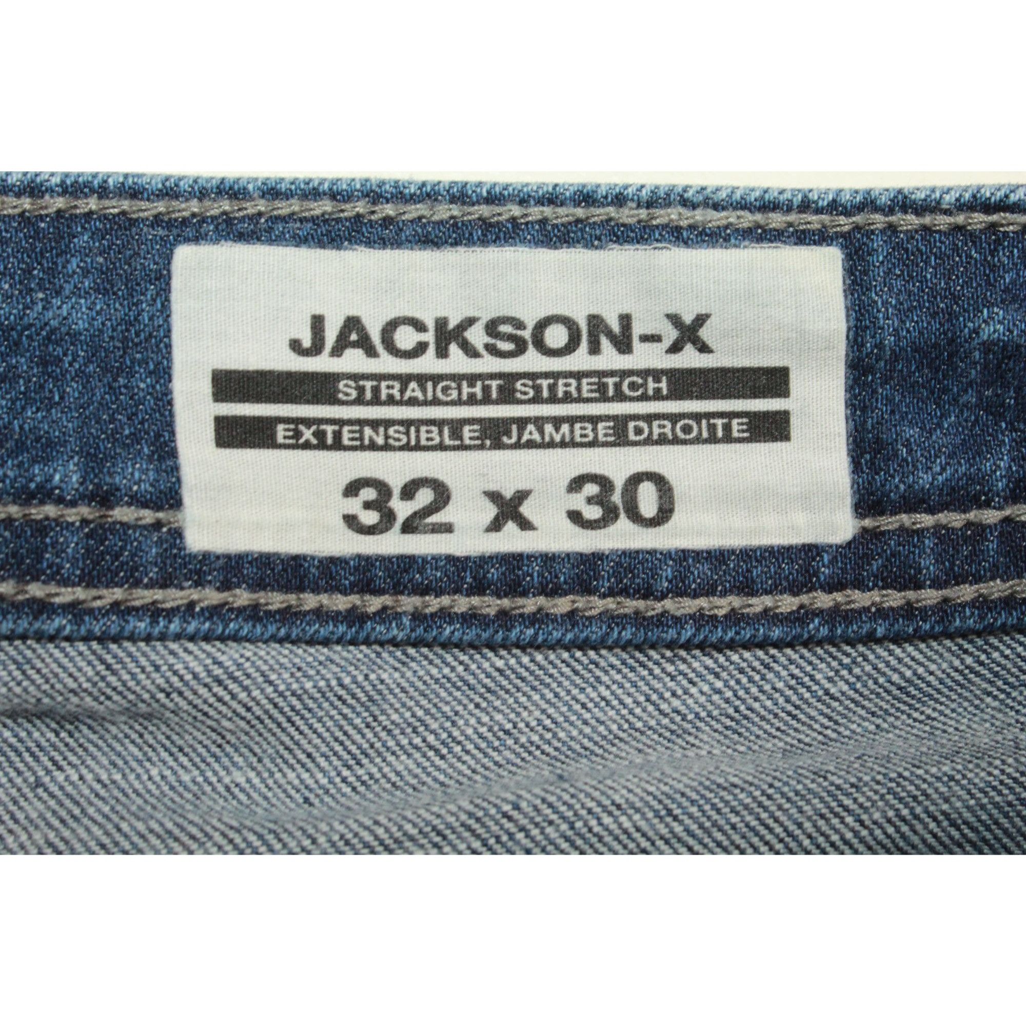 Buffalo David Bitton Buffalo David Bitton Jackson X Straight Blue Jeans 32x30 Size US 32 / EU 48 - 10 Thumbnail