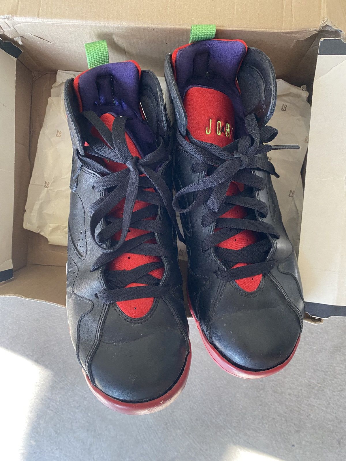 Jordan Brand Jordan 7 Marvin the Martian Size US 5.5 / EU 38 - 4 Thumbnail