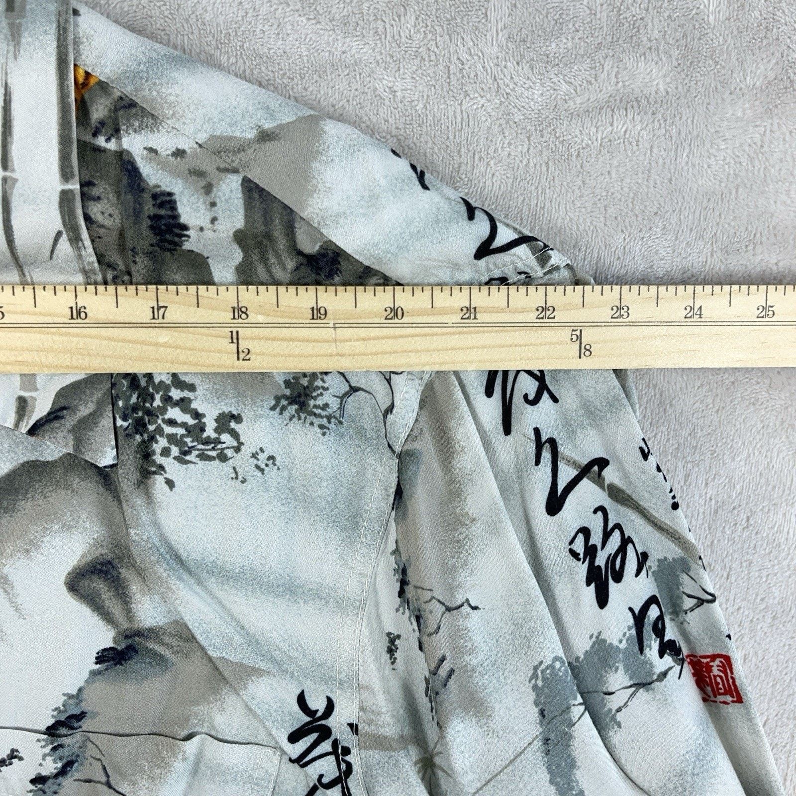 Other Vtg Kamehameha Hawaiian Shirt Tiger In Bamboo Rayon Coconut Size US XXL / EU 58 / 5 - 10 Thumbnail