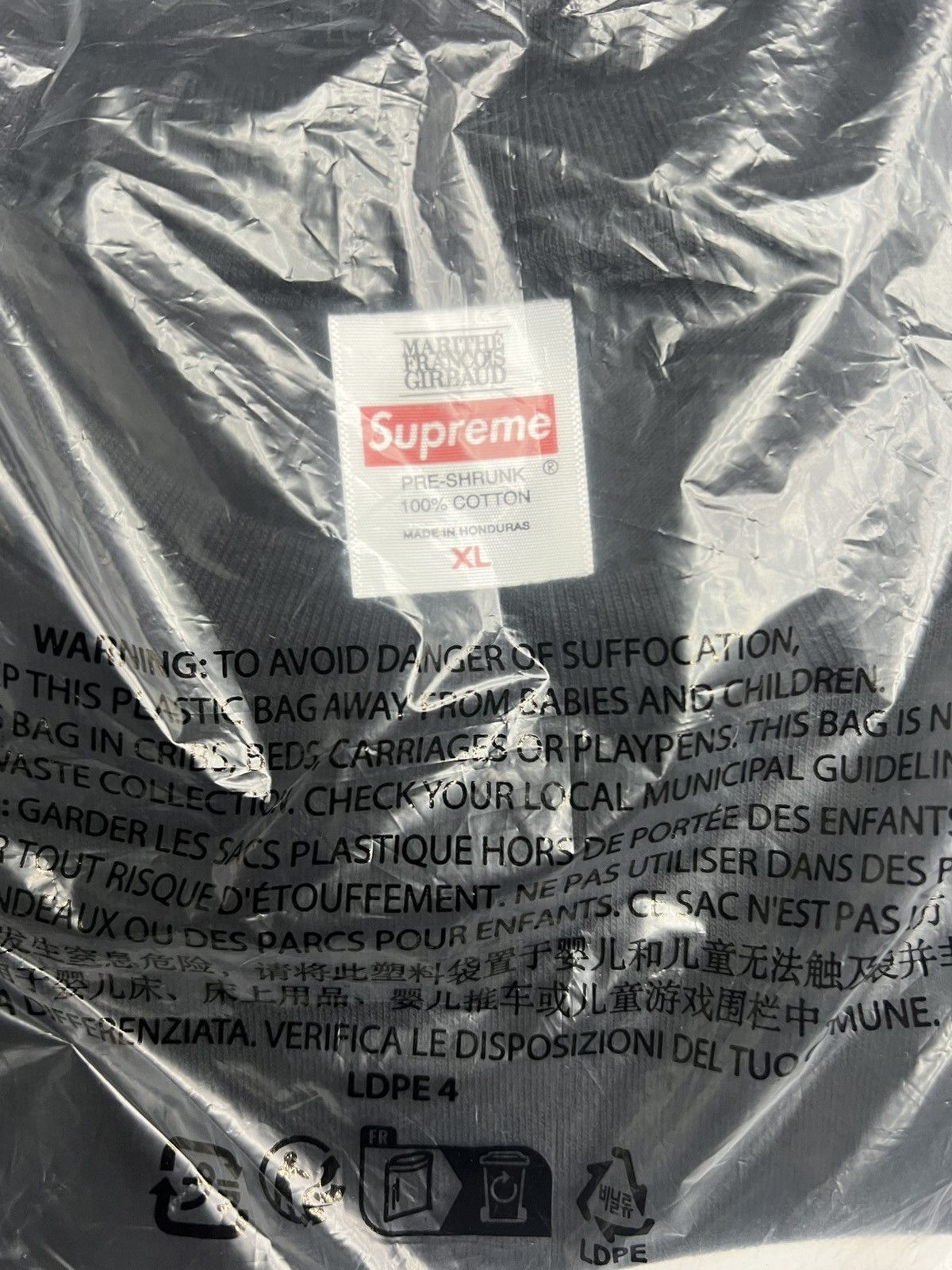 Supreme Supreme Marithe Francois Girbaud T-Shirt Size US XL / EU 56 / 4 - 5 Thumbnail