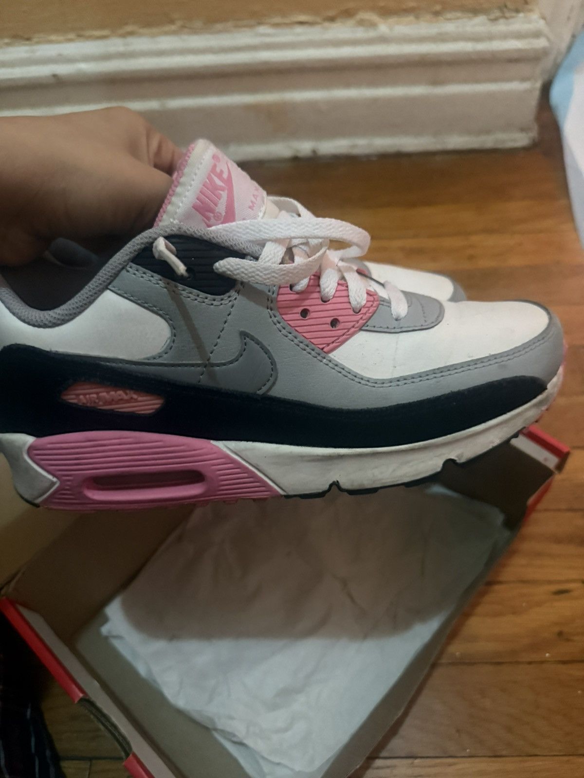Nike Pink Nike Air Max 90 Size US 8.5 / IT 38.5 - 9 Thumbnail