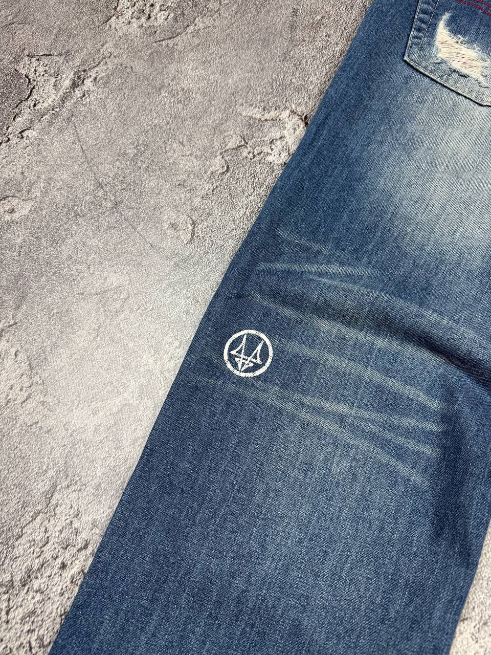 CLOT × Levi's Rare Levi's X Fragment Distressed Archieve Denim Y2K Size US 34 / EU 50 - 21 Thumbnail