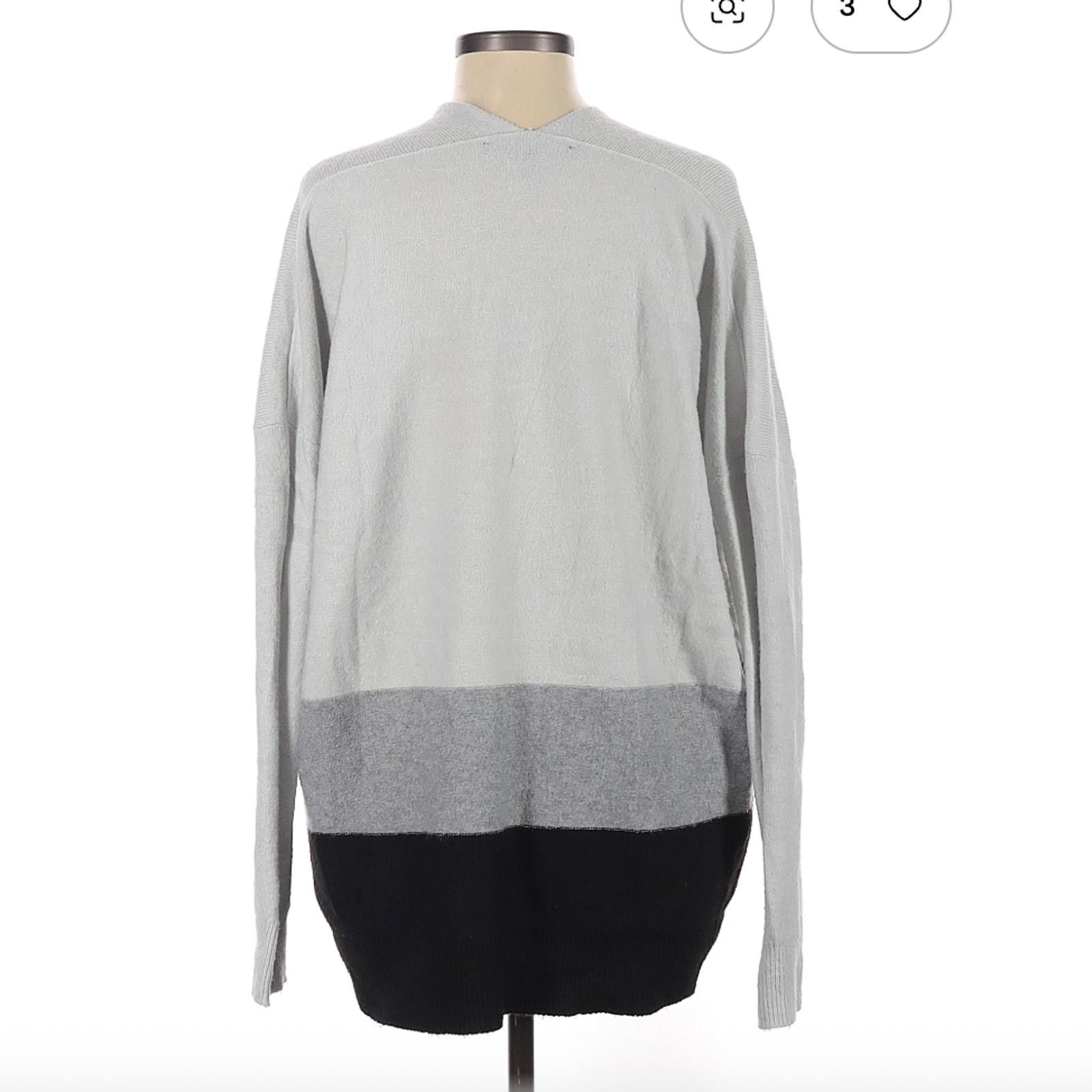 Other White House Black Market Colorblock Pullover Sweater Size M Size M / US 6-8 / IT 42-44 - 2 Thumbnail