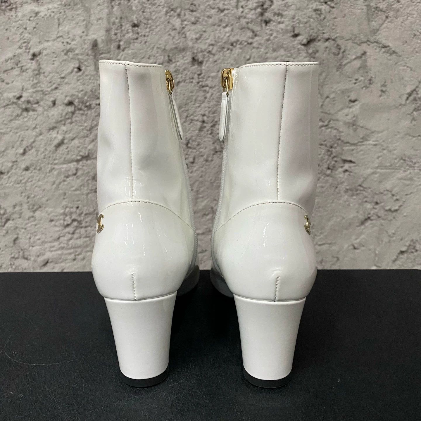 Chanel Chanel Black & White Panda Short Boots 36.5 Size US 5.5 / IT 35.5 - 3 Thumbnail