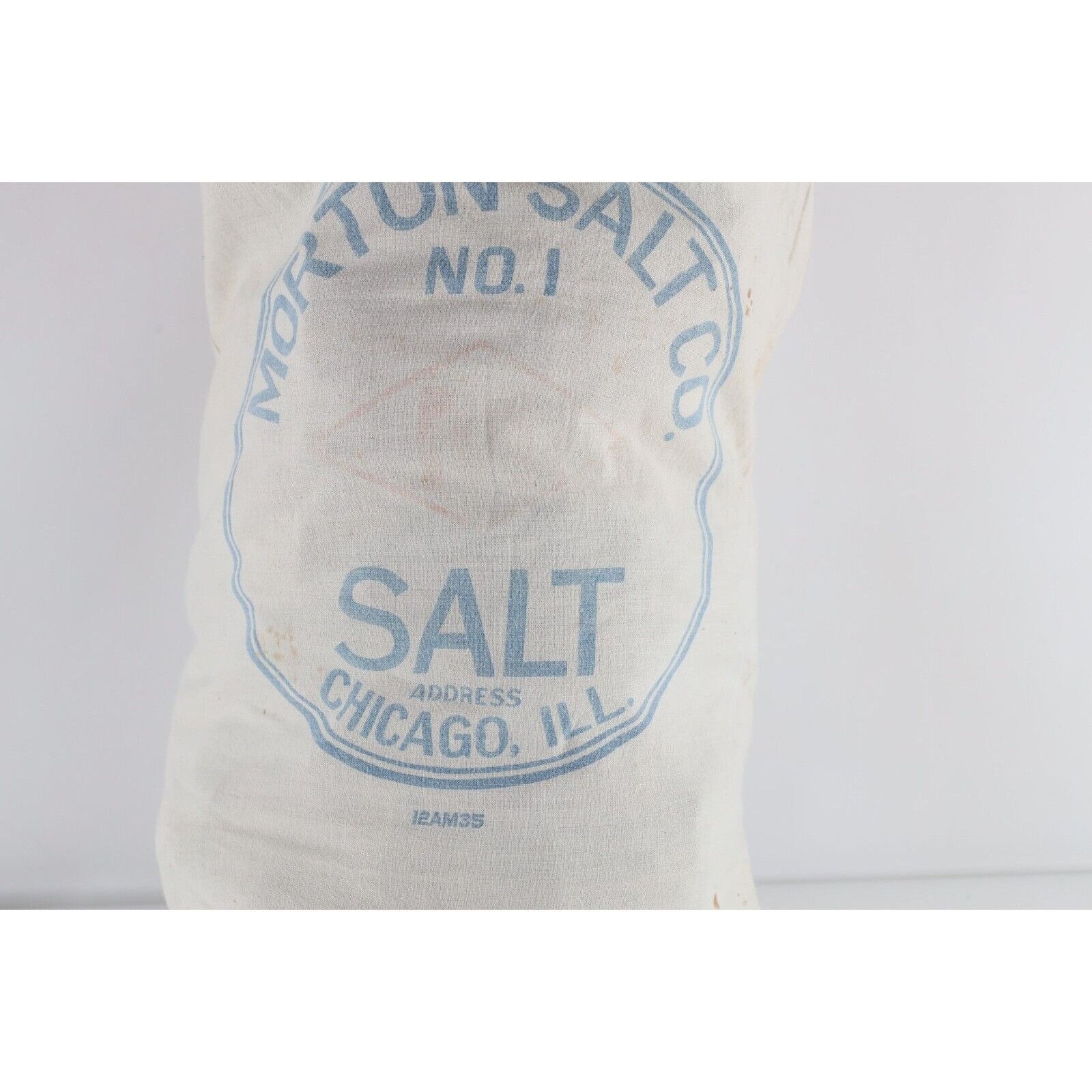 Vintage Vintage 20s 30s Morton Salt Co No 1 Salt 100lb Bag Size ONE SIZE - 3 Thumbnail