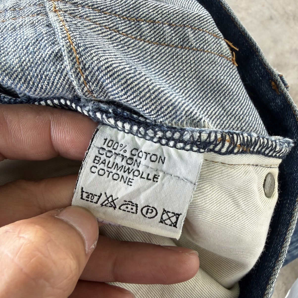 Dior Vintage Dior Denim Button Fly Jean Pants Size US 30 / EU 46 - 12 Thumbnail