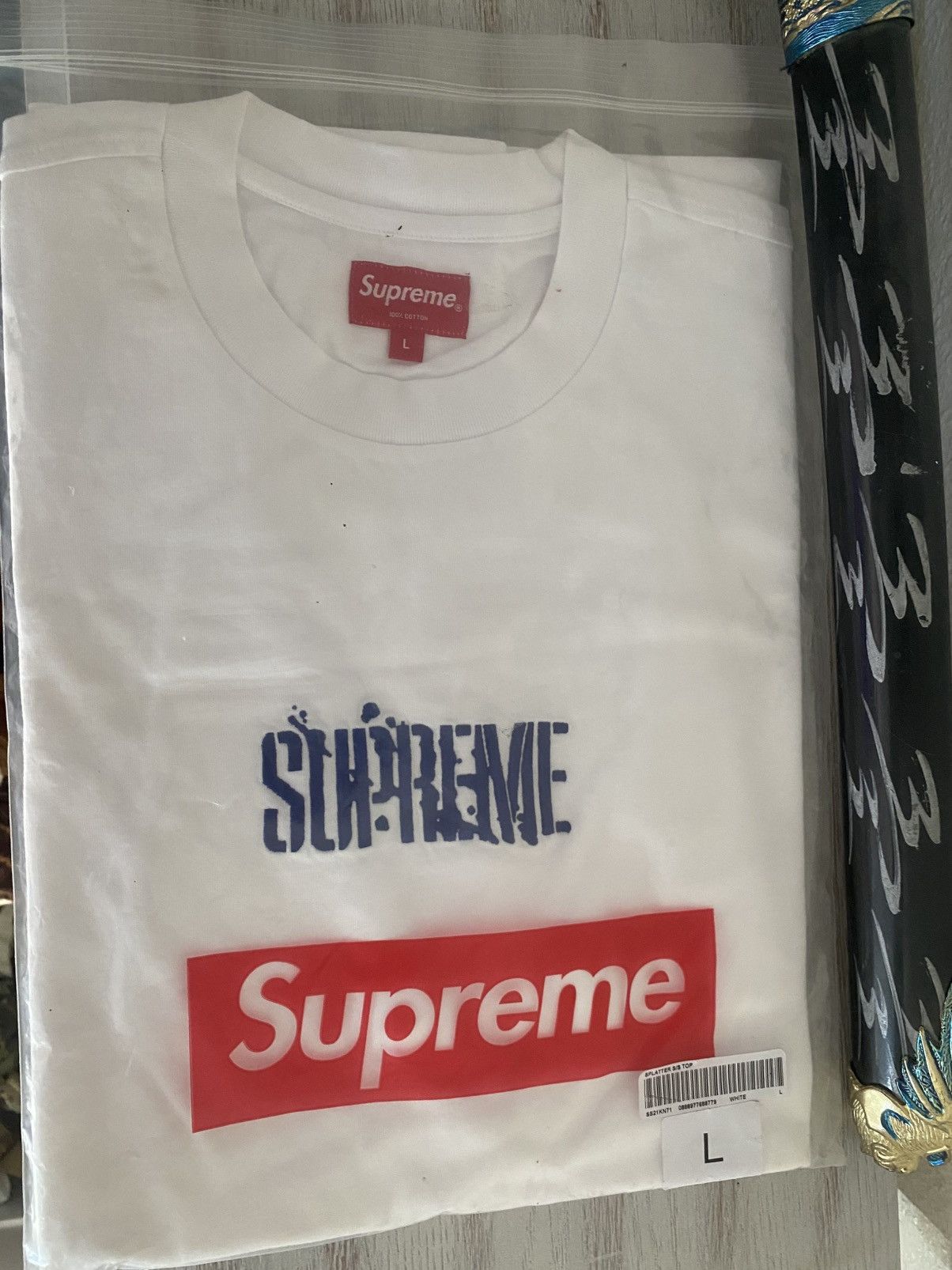 Supreme Supreme splatter S/S Top Size US L / EU 52-54 / 3 - 2 Thumbnail