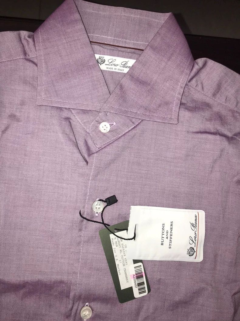 Loro Piana LORO PIANA size37 A dress shirt Size US S / EU 44-46 / 1 - 4 Thumbnail
