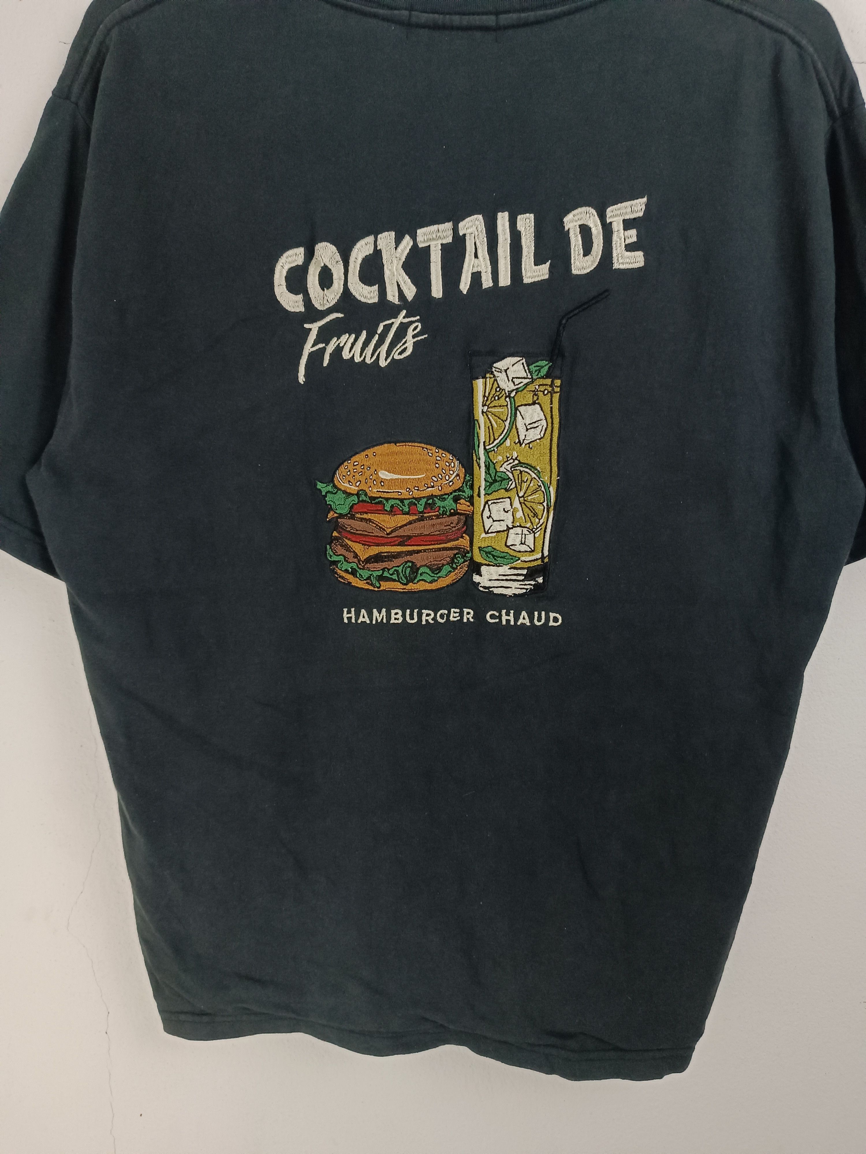 Japanese Brand VINTAGE BACK NUMBER COCKTAIL DE FRUIT EMBROIDERY VERY RARE Size US L / EU 52-54 / 3 - 8 Thumbnail