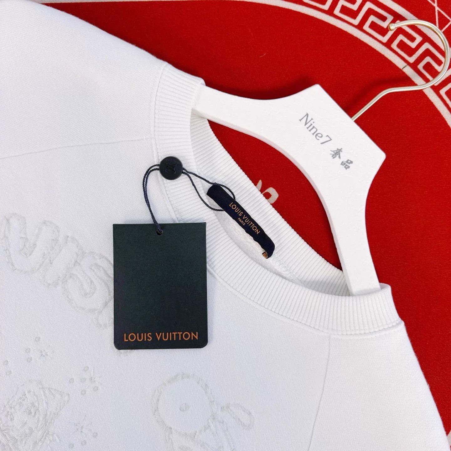 Louis Vuitton LV Wizard of Oz Embroidered Logo White LS Sweatshirt Size US M / EU 48-50 / 2 - 3 Thumbnail