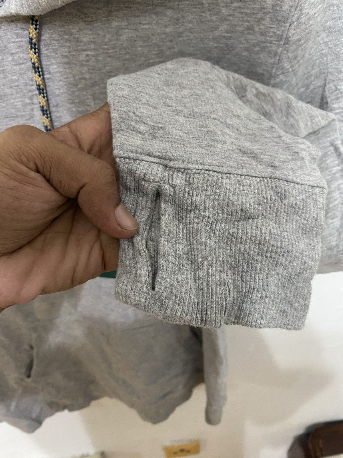 L.L. Bean L.L. Bean Gray Scenic Stripe Hoodie Sweatshirt very rare Size US S / EU 44-46 / 1 - 5 Thumbnail