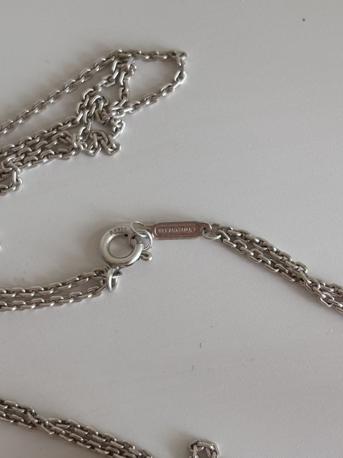 Tiffany & Co. Tiffany Hardware - Small Double Link Pendant Silver Size ONE SIZE - 6 Thumbnail
