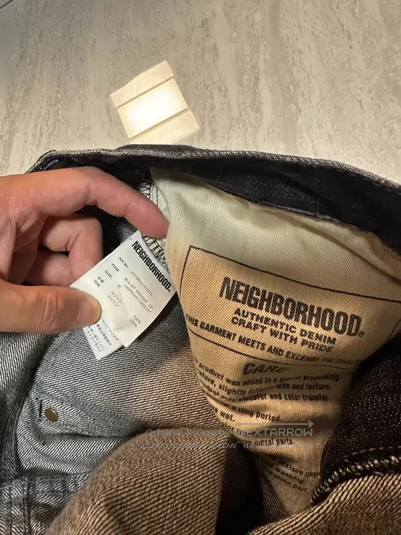 Neighborhood Neighborhood size M Bullet Hole King Denim Pants Size US 27 - 6 Thumbnail