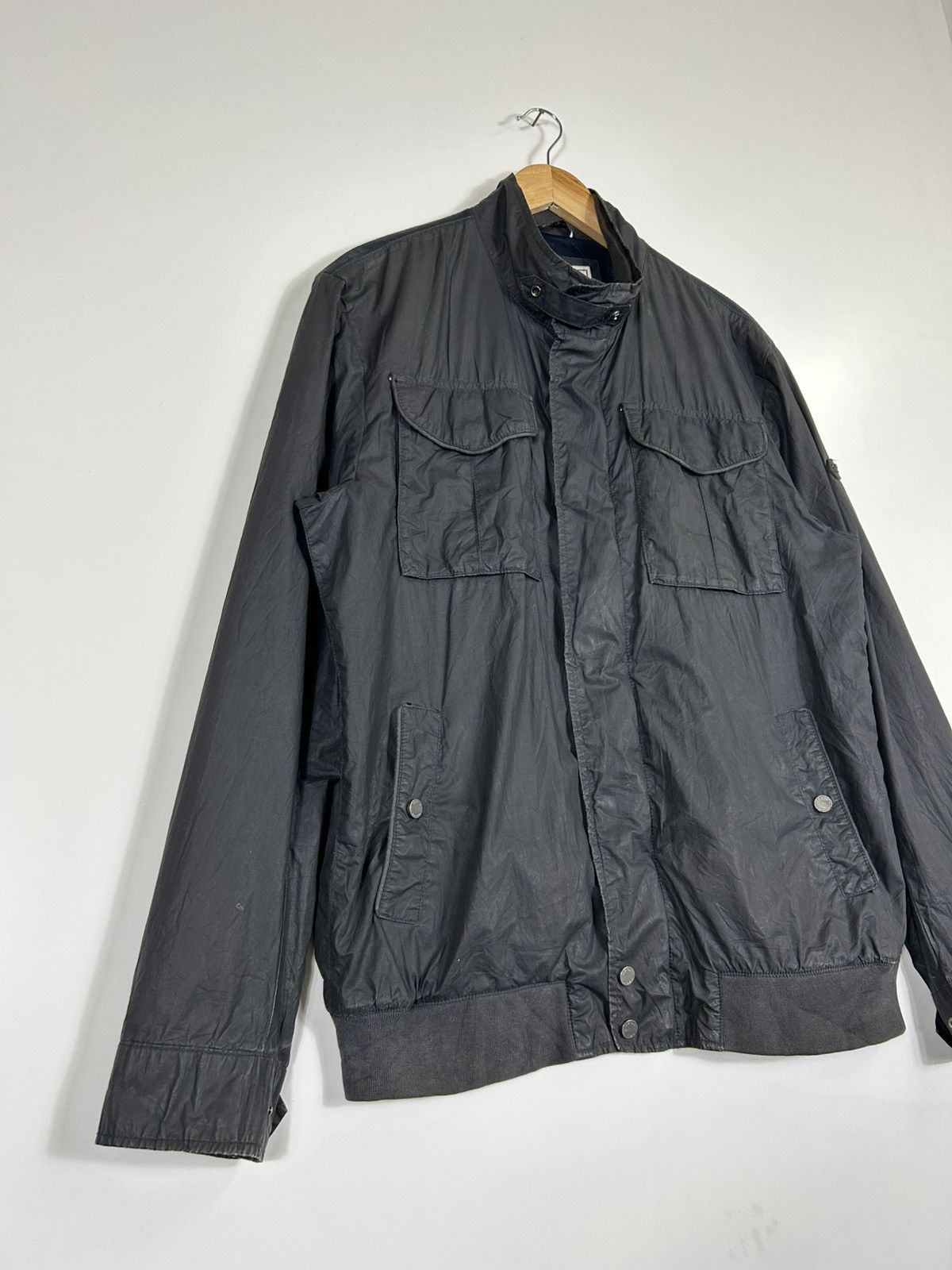 Geox × Italia Independent 🔥Geox Respira Italia Patent Zipper Jacket Size US L / EU 52-54 / 3 - 2 Thumbnail