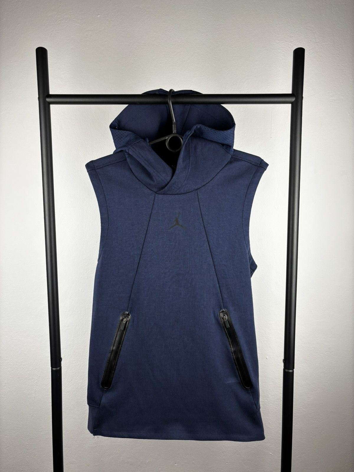 Nike Air Jordan Lite Fleece Hoodie Midnight Navy size S