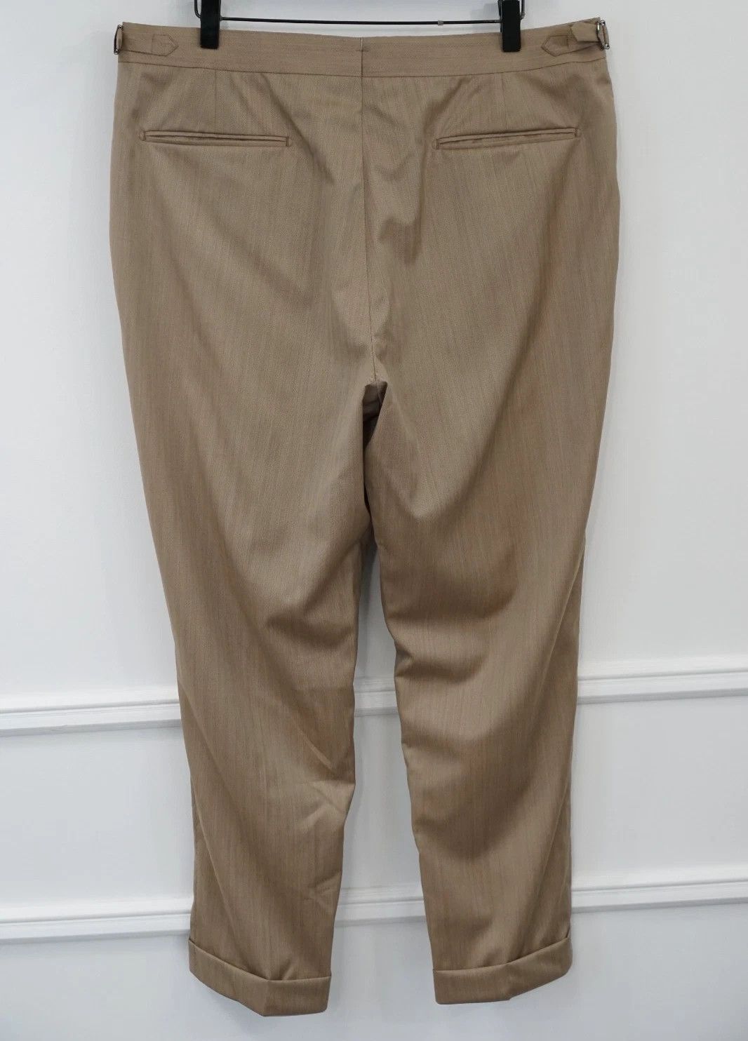 Suitsupply Men Suitsupply Pants Brown Ariston Wool Size 26 UK/US42S Size 42S - 2 Thumbnail