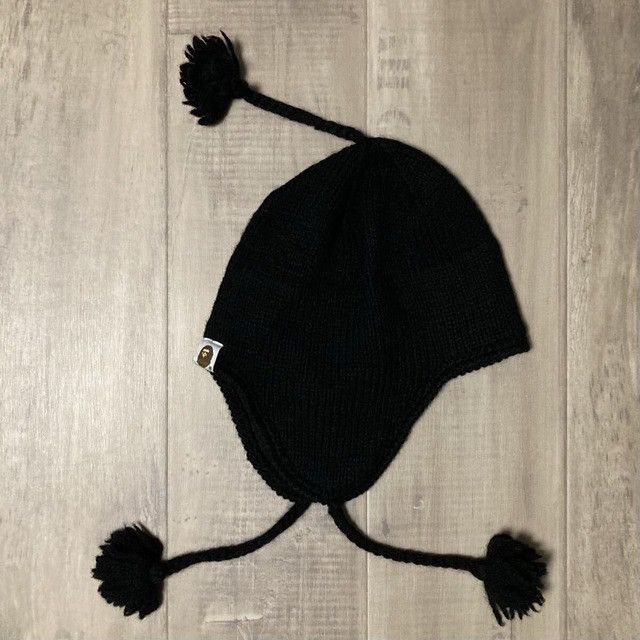 Bape BAPE Beanie Knit Cap a bathing ape NIGO Size ONE SIZE - 2 Thumbnail