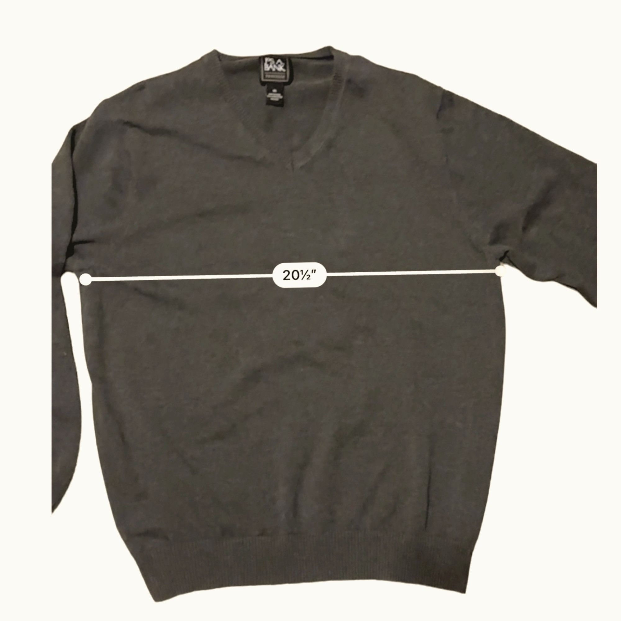 Jos. A. Bank Jos A Bank Traveler 100% Pima Cotton V-Neck Sweater XXL Heat Size US XXL / EU 58 / 5 - 8 Thumbnail