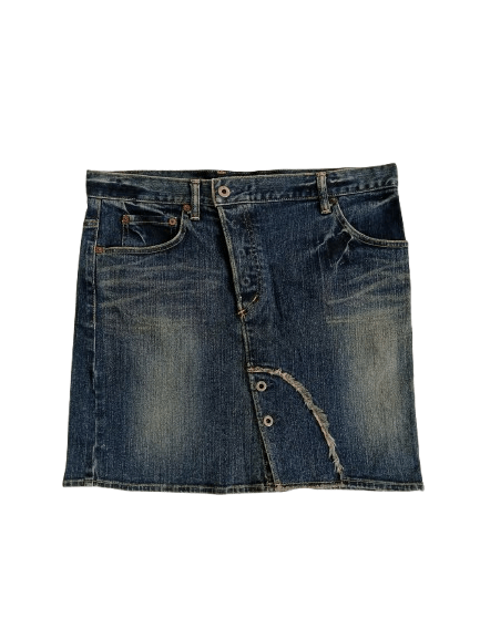 Journal Standard Journal Standard Denim Mini Skirt Japanese Brand Size 34" / US 12 / IT 48 - 1 Thumbnail