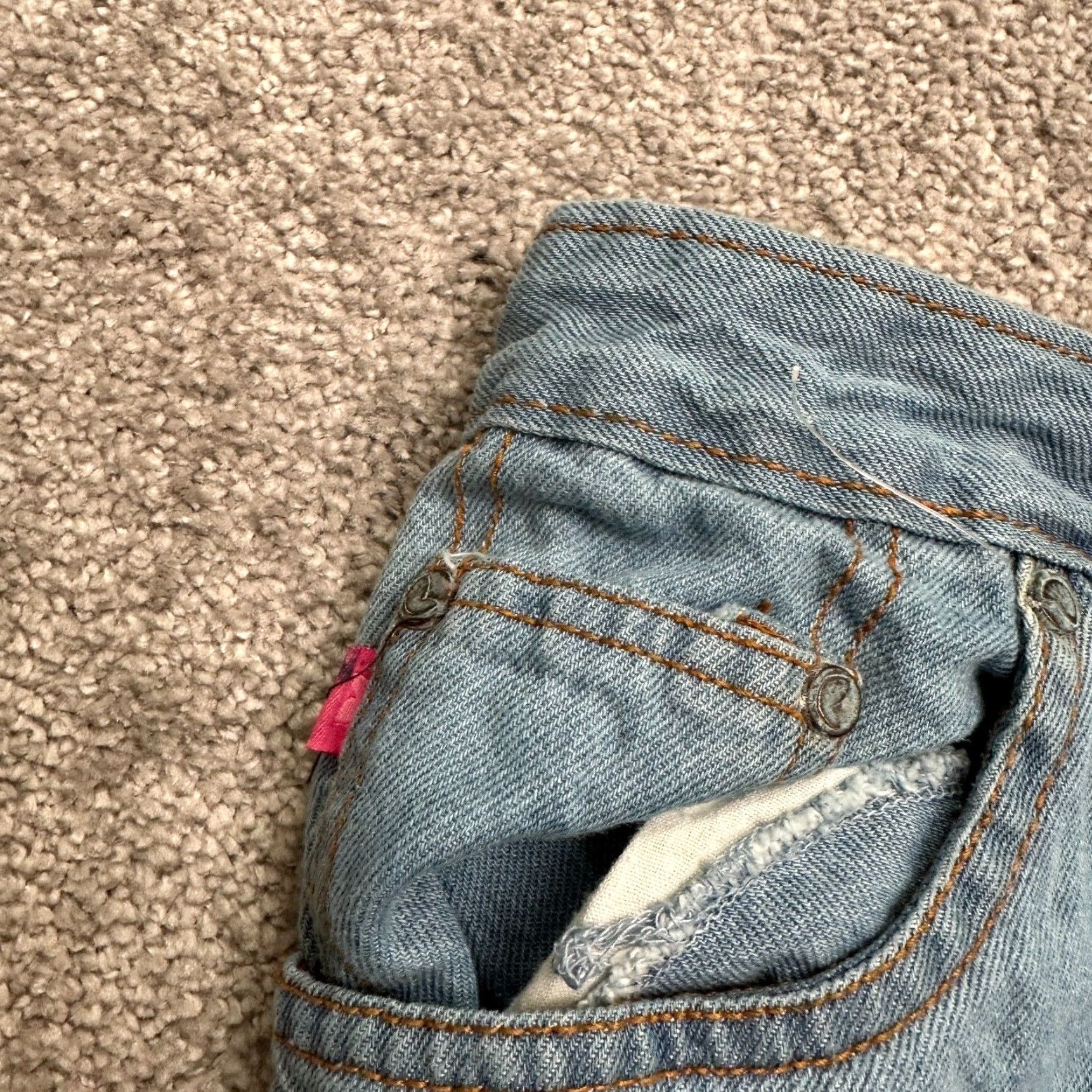 Vintage Woman Within Denim Jeans Womens 26WP Blue Wide Leg Casual Size 26" / US 2 / IT 38 - 6 Thumbnail