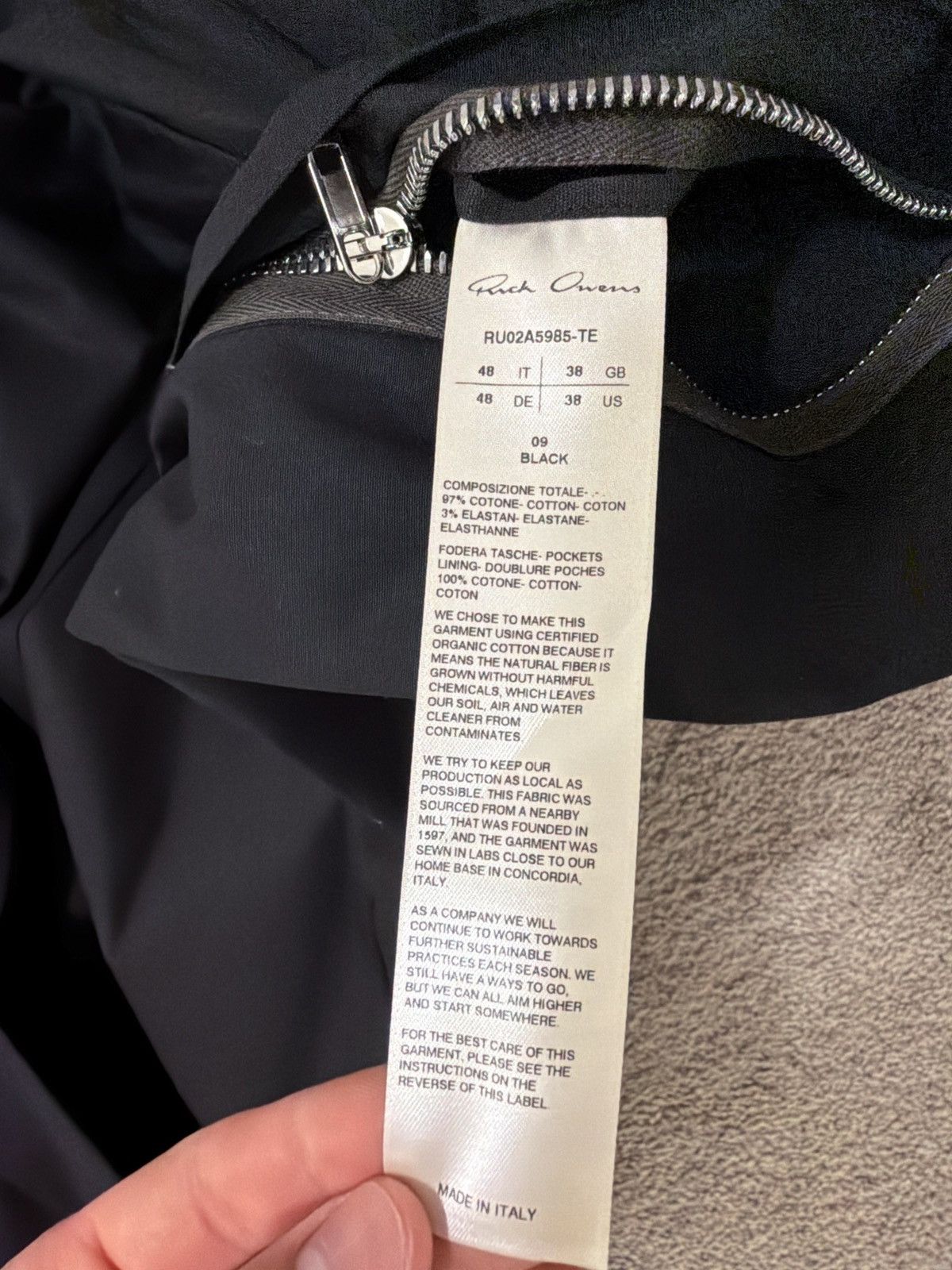 Rick Owens Rick Owens Black Peter Coat Size US M / EU 48-50 / 2 - 9 Thumbnail