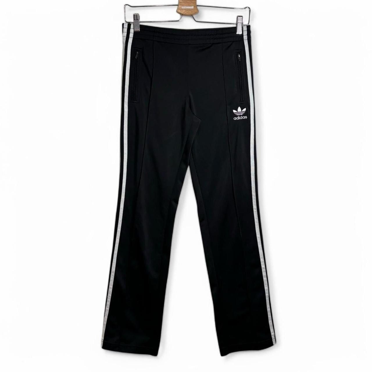 Adidas Vintage Style Adidas Black Sport Track Pants Size 29" - 1 Thumbnail