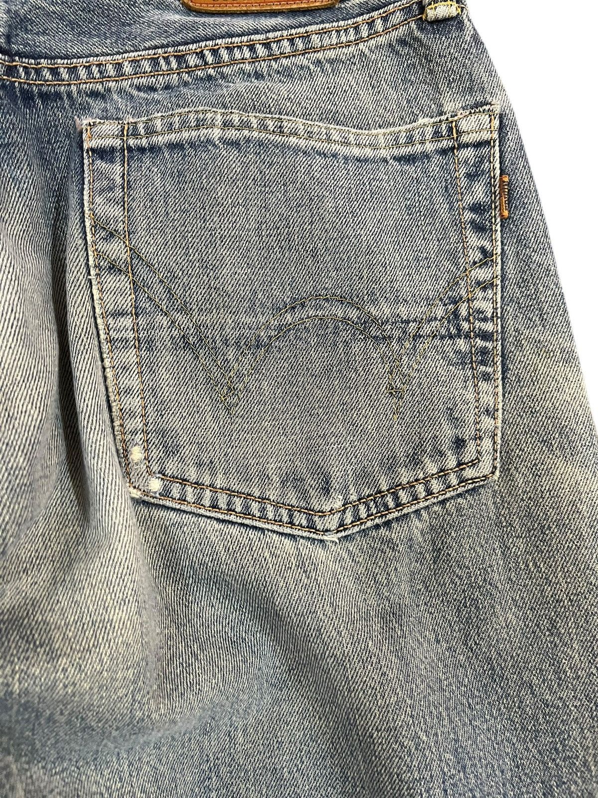 Edwin × Vintage Vintage Edwin 505X Selvedge Faded Denim Size US 29 - 8 Thumbnail