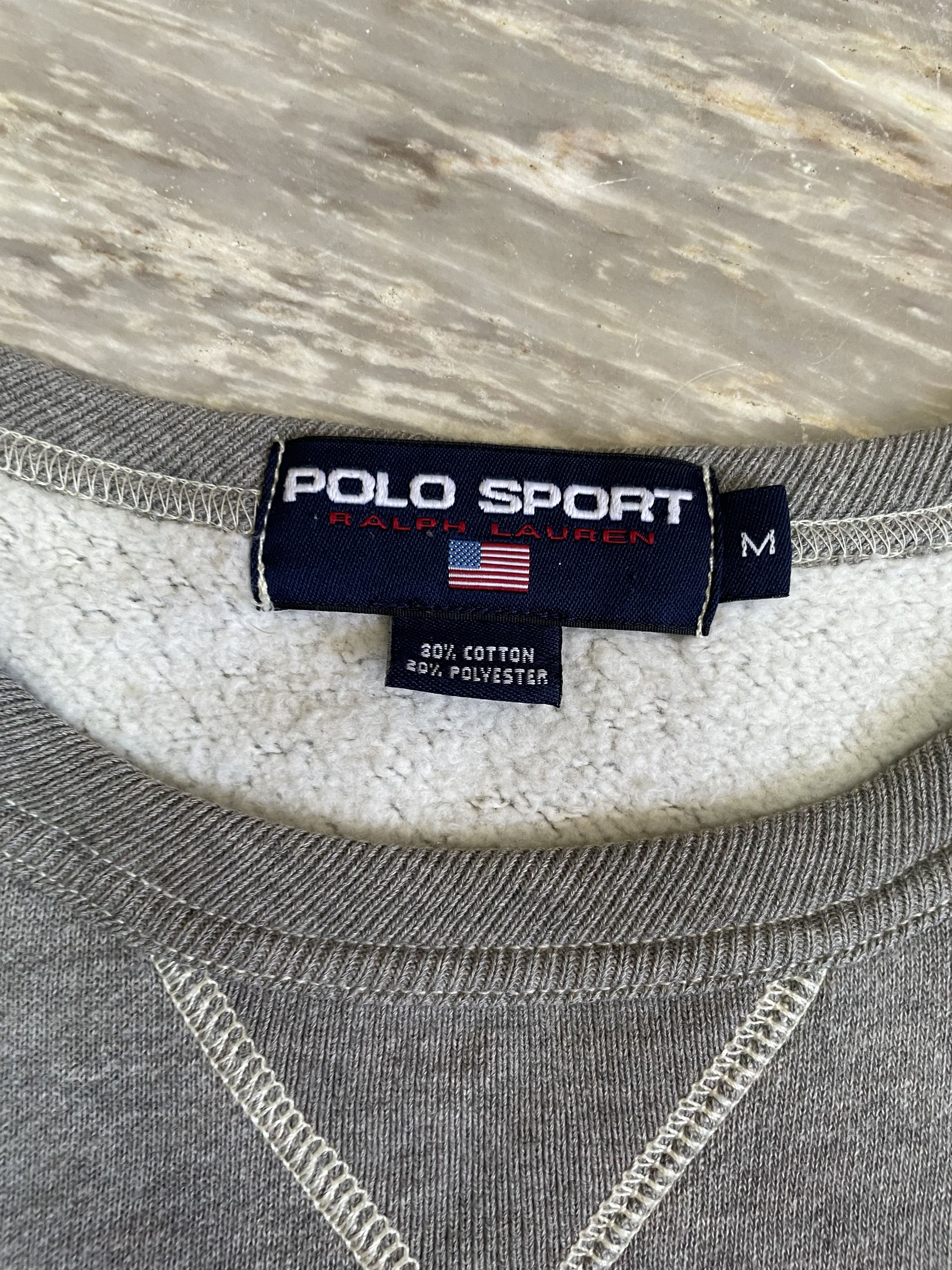 Polo Ralph Lauren Vintage Polo Sport - Polo 34 Crewneck Size US M / EU 48-50 / 2 - 5 Thumbnail