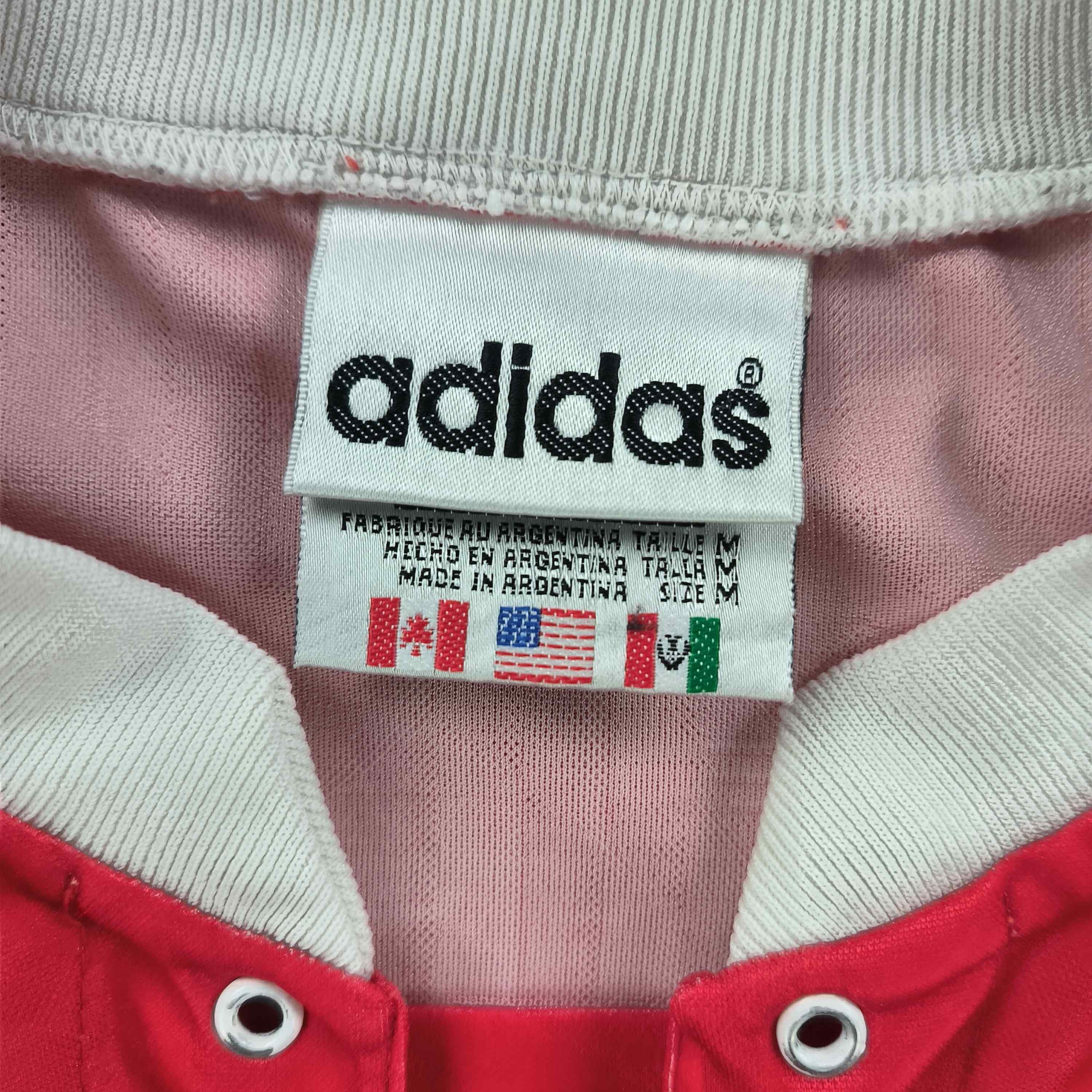 Adidas Independiente 1995-97 Adidas home football jersey size M Size US M / EU 48-50 / 2 - 5 Thumbnail