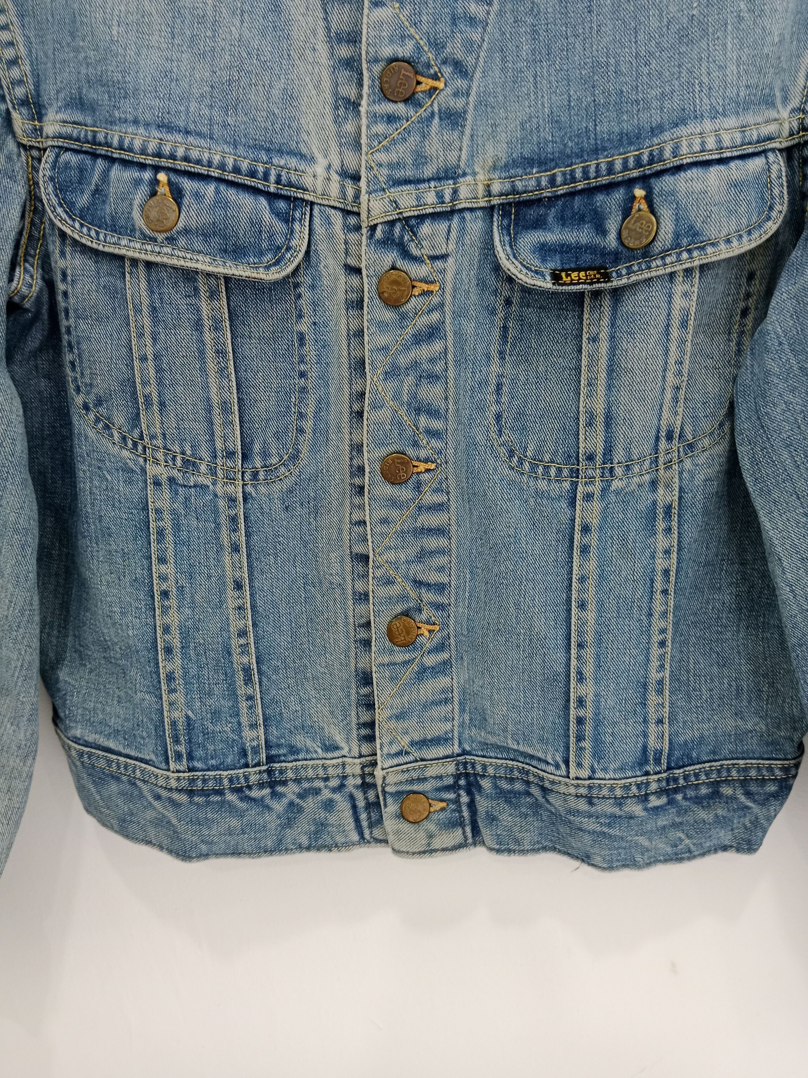 Lee Vintage 80s Lee Riders Sanforized Trucker Jacket Size US M / EU 48-50 / 2 - 6 Thumbnail