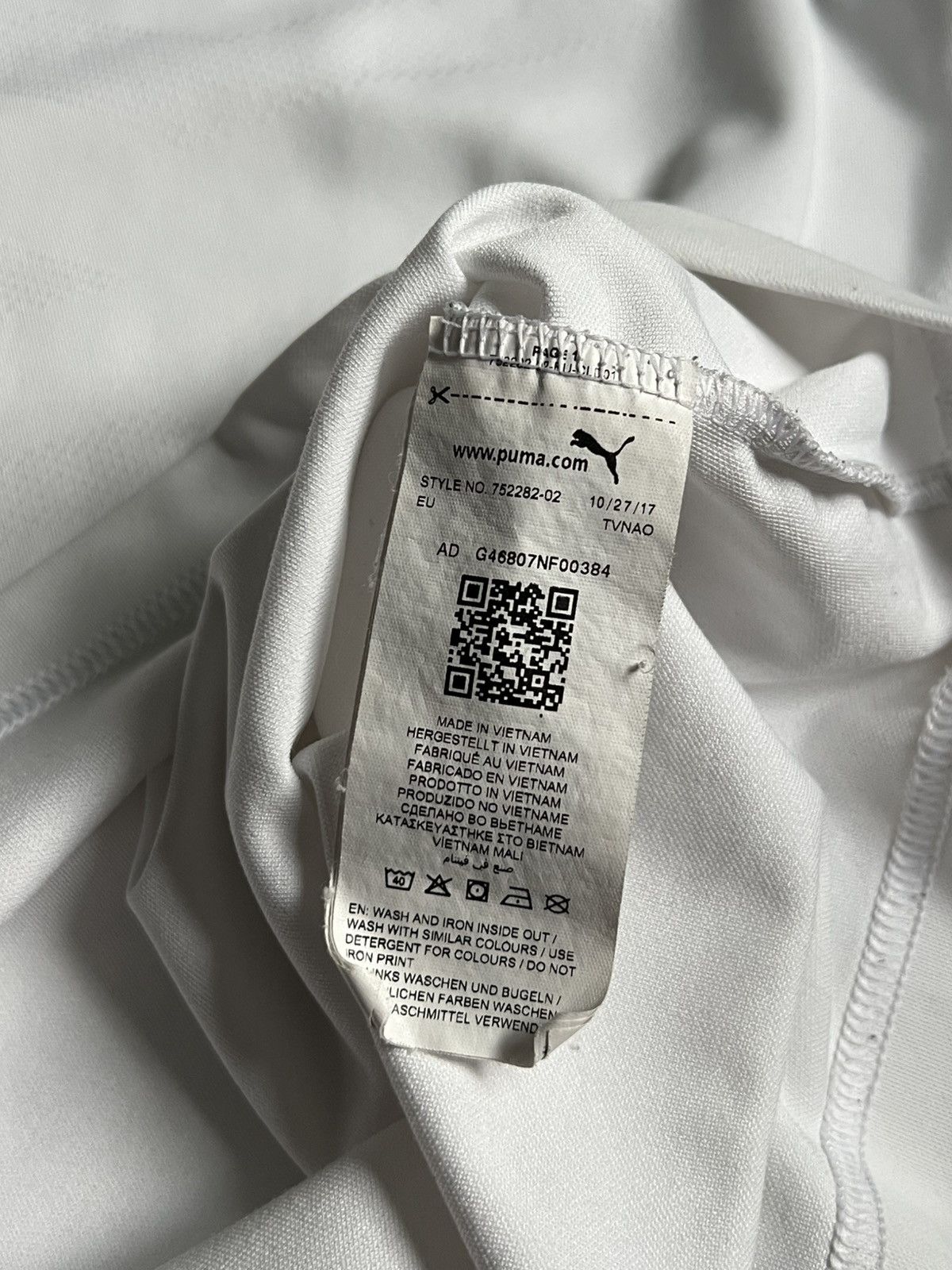 Puma × Vintage Vintage Puma Italy Blokecore Soccer Jersey Size US XL / EU 56 / 4 - 10 Thumbnail