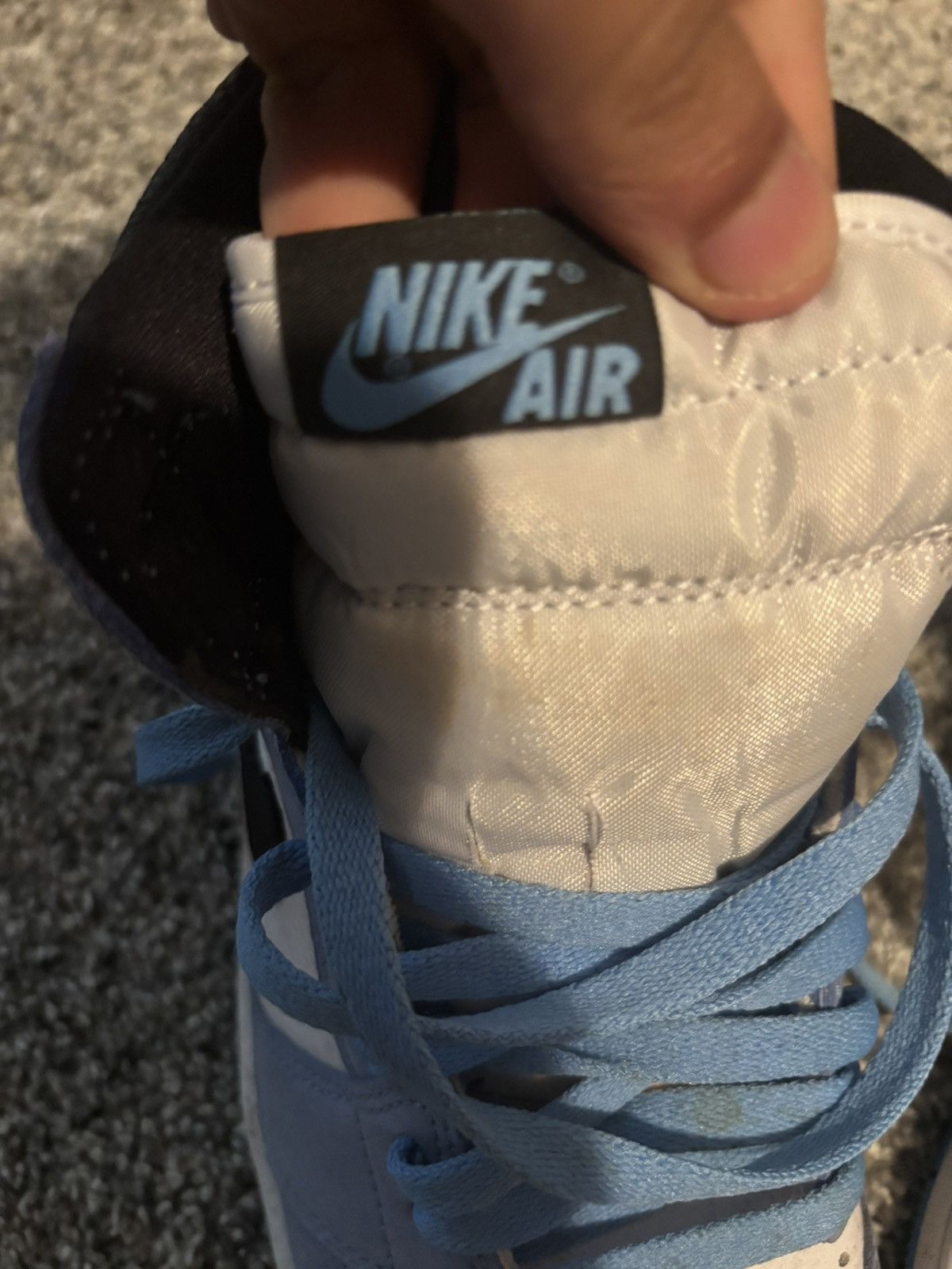 Jordan Brand × Nike × Vintage University Blue retro 1s Jordan Size US 8 / EU 41 - 2 Thumbnail