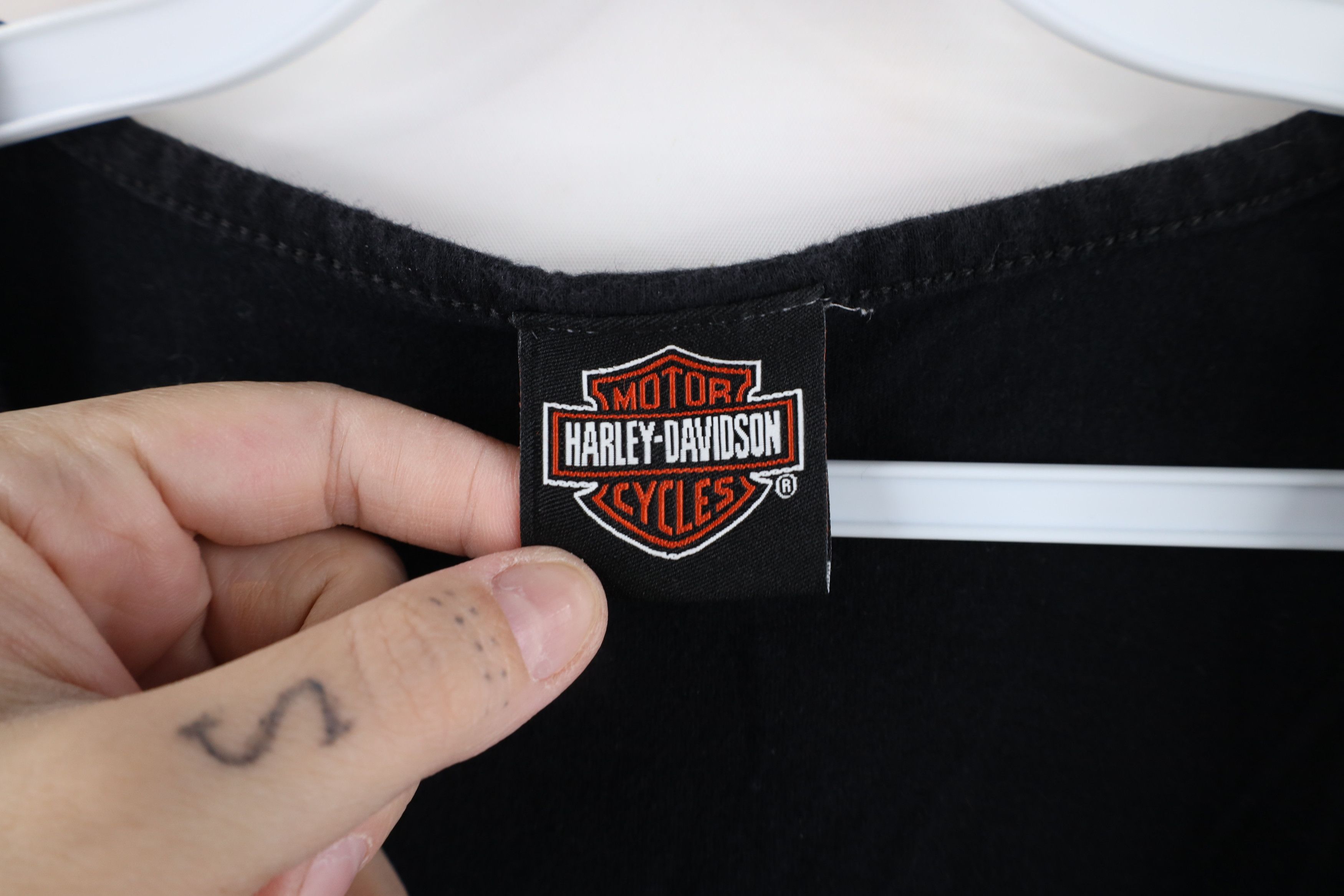 Harley Davidson × Vintage Vintage Y2K Harley Davidson Bike Week Skull Tank Top T-Shirt Size US L / EU 52-54 / 3 - 6 Thumbnail