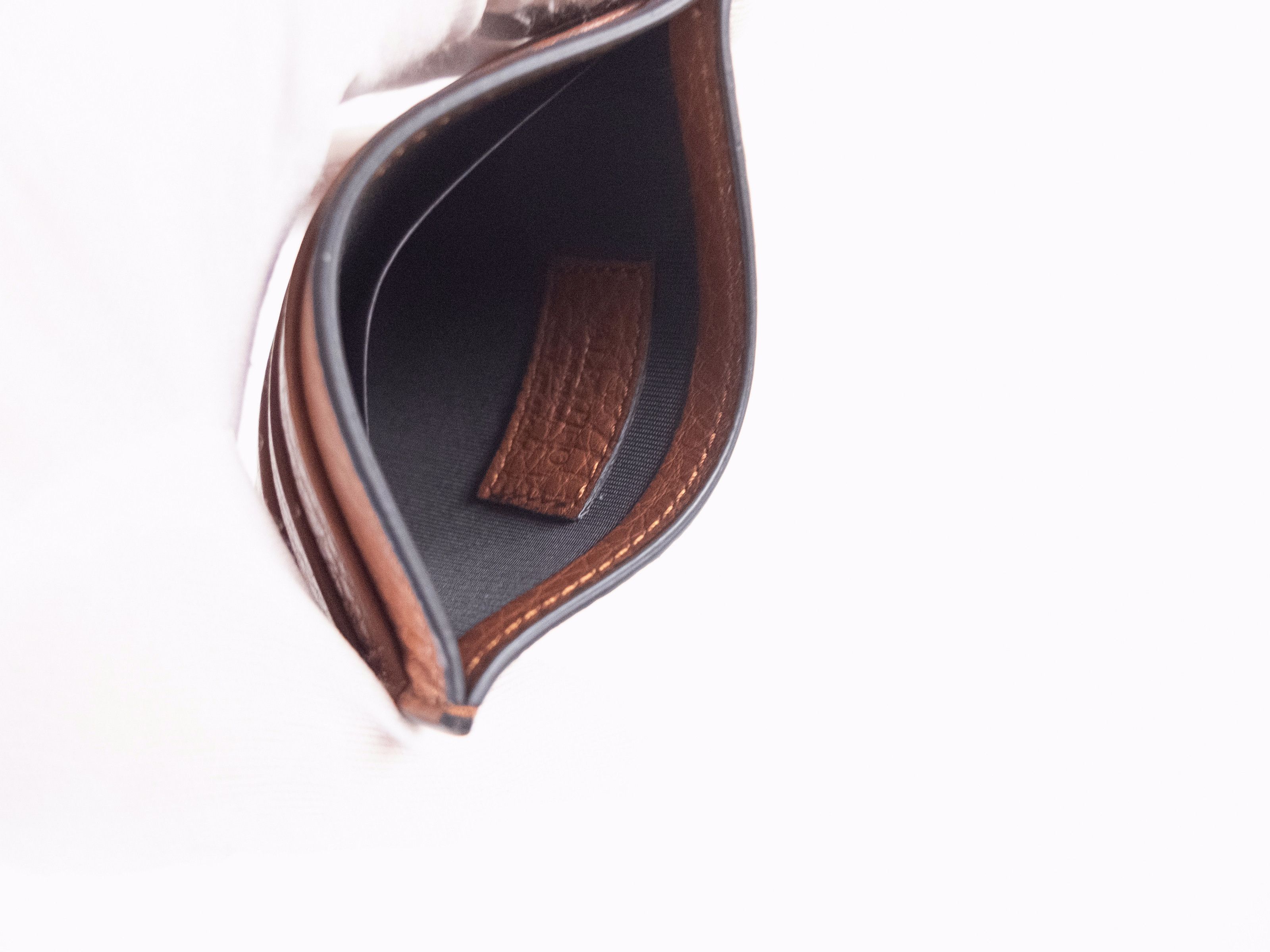 Valentino VALENTINO Garavani brown logo embossed leather card holder Size ONE SIZE - 3 Thumbnail