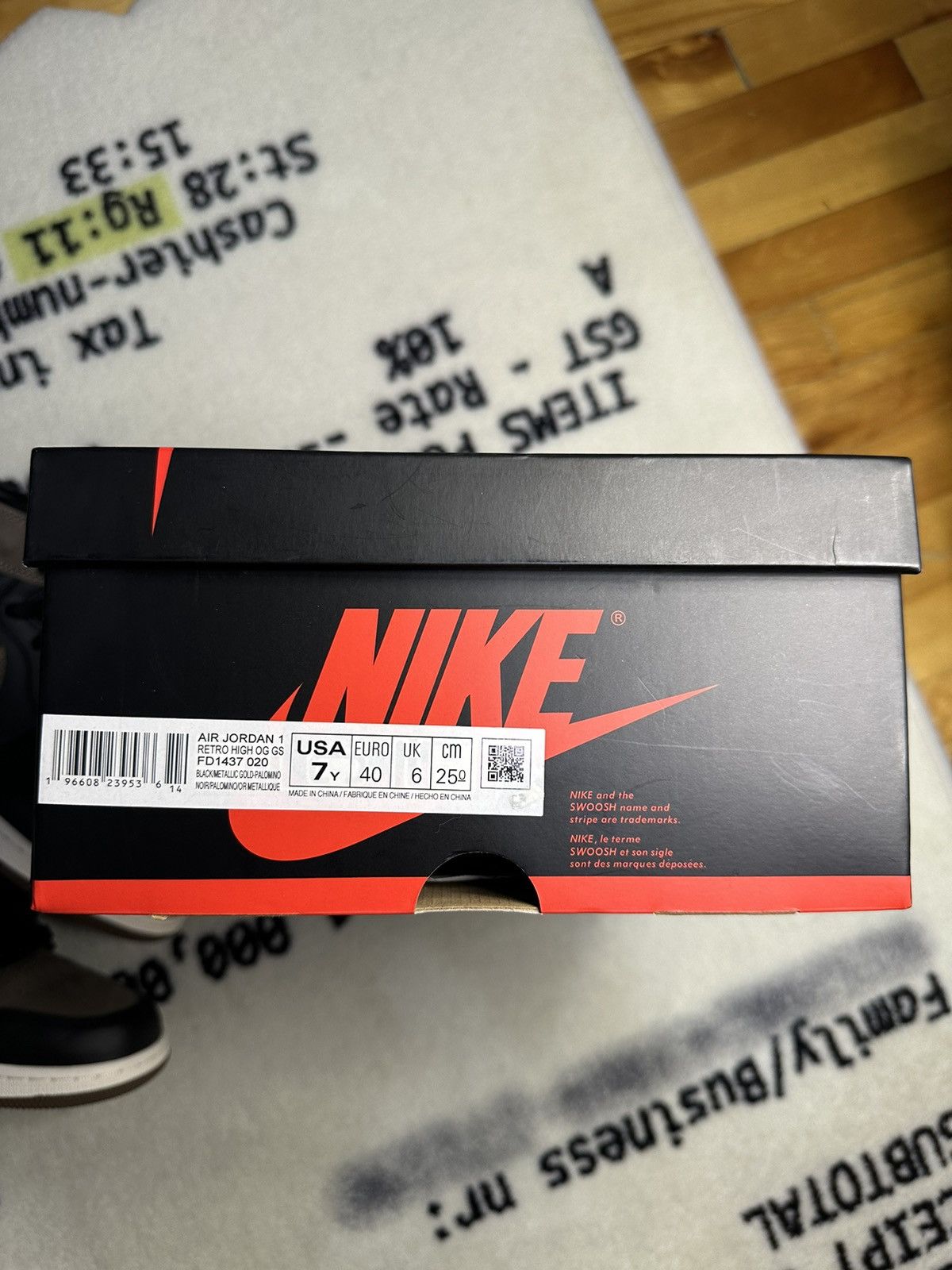 Jordan Brand × Nike Jordan 1 Retro High OG Palomino (GS) Size US 7 / EU 40 - 7 Thumbnail