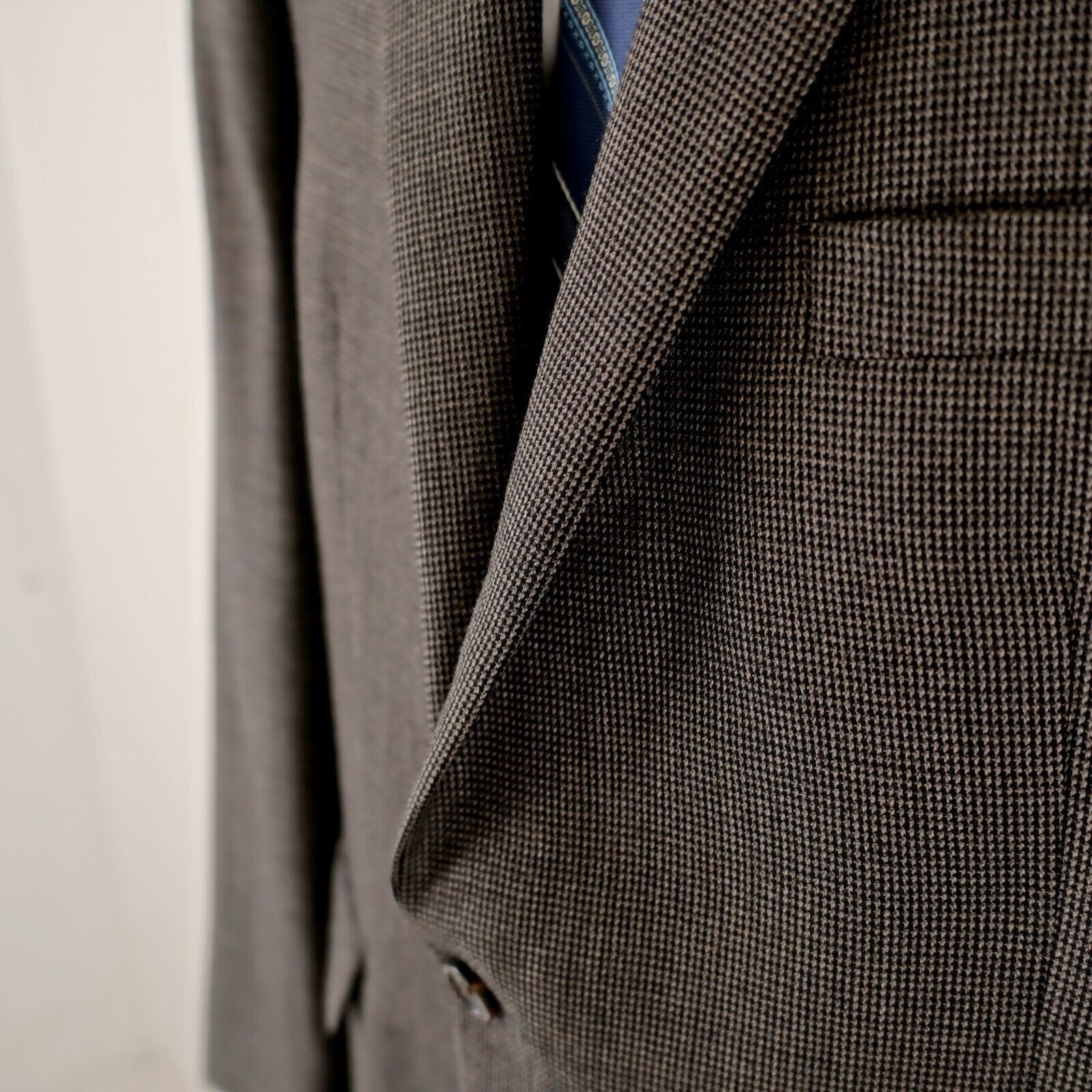 Lauren Ralph Lauren Lauren Ralph Lauren Thick Wool Wool Black Gray Tan Check 2 B Size 46L - 3 Thumbnail