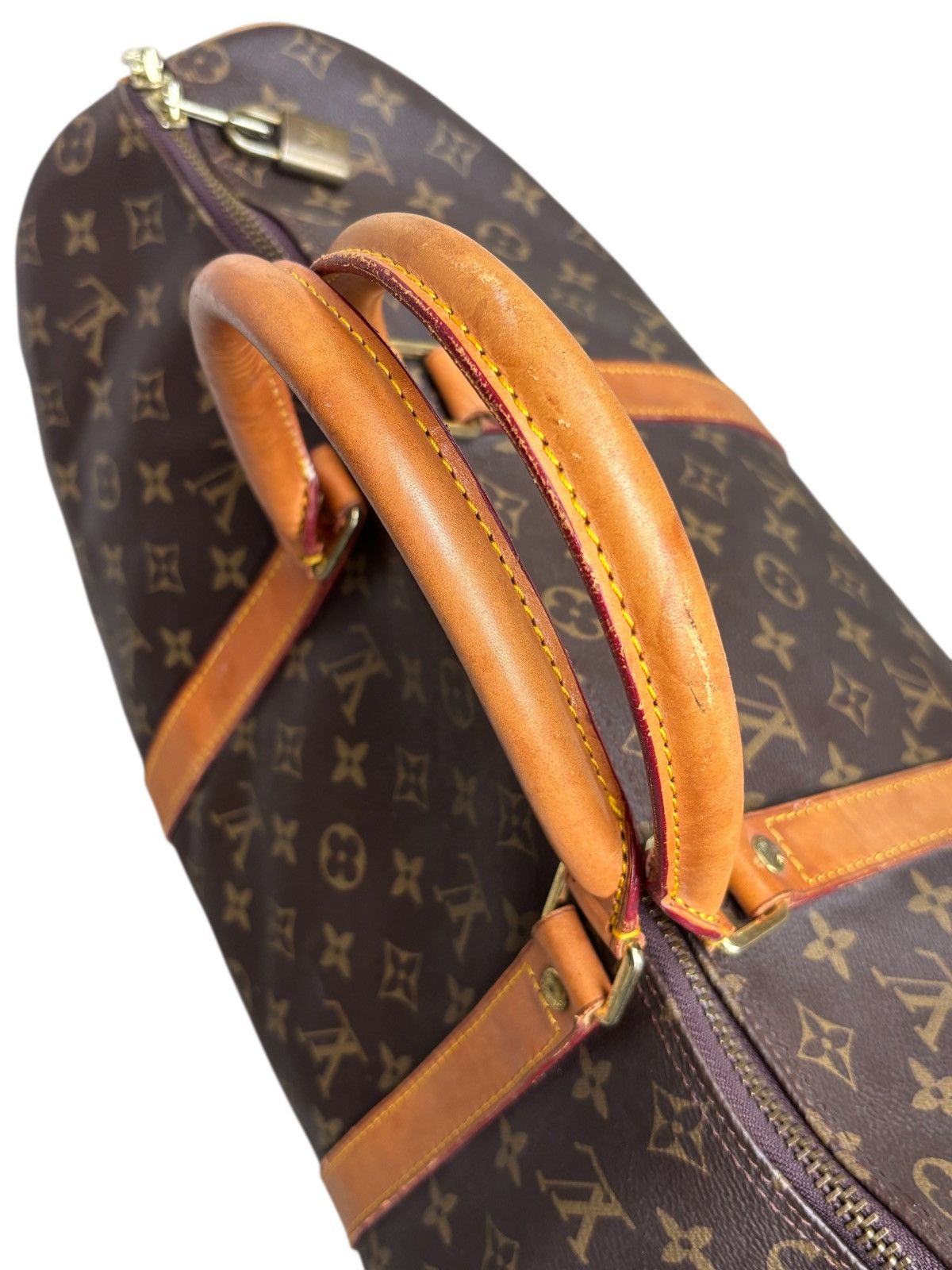 Louis Vuitton Louis Vuitton Keepall 50 Monogram Bag Size ONE SIZE - 8 Thumbnail
