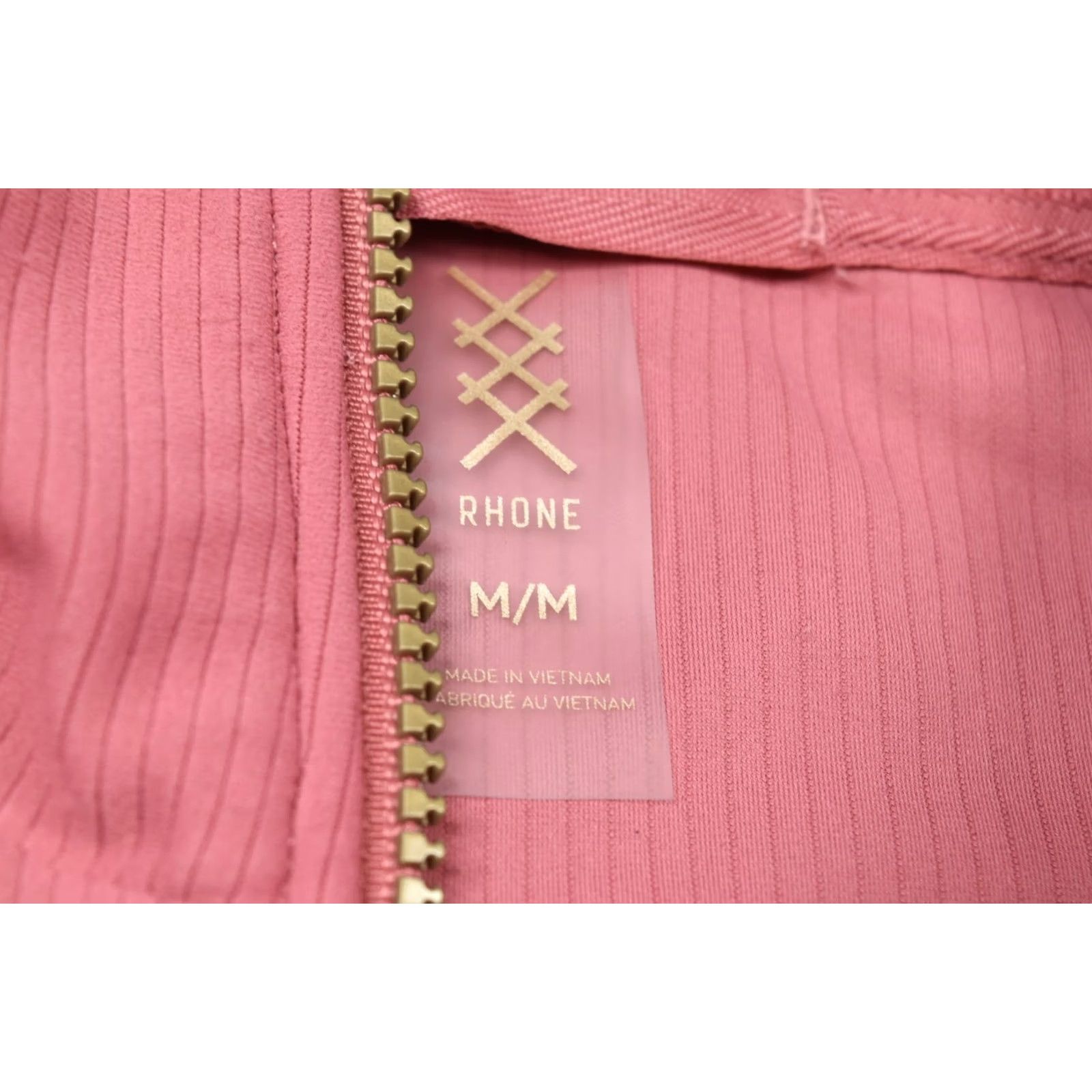 Rhone Rhone Ripple Full Zip Womens Medium Hibiscus Blush Long Sleeve Stretch Active Size M / US 6-8 / IT 42-44 - 6 Thumbnail
