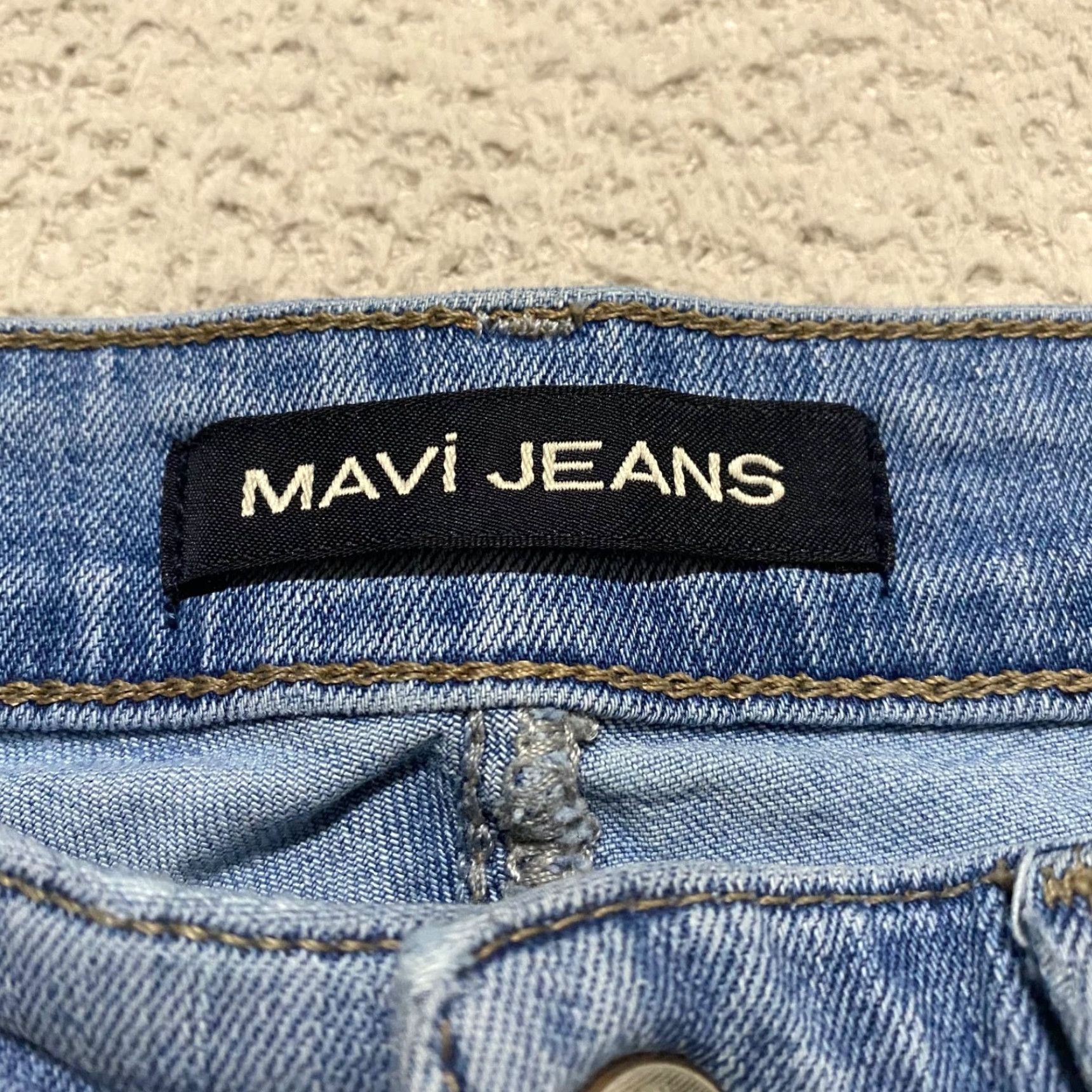 Mavi Mavi Jeans Jake Slim Straight Mid Rise 30x30 Denim Blue Medium Wash Jeans Men Regular Waist 5-Pocket Style Cotton Polyester Shirt? Size US 30 / EU 46 - 3 Thumbnail