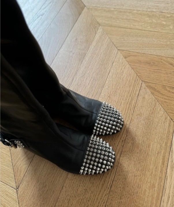 Christian Louboutin Christian Louboutin Studded Boots Size US 5 / IT 35 - 4 Thumbnail