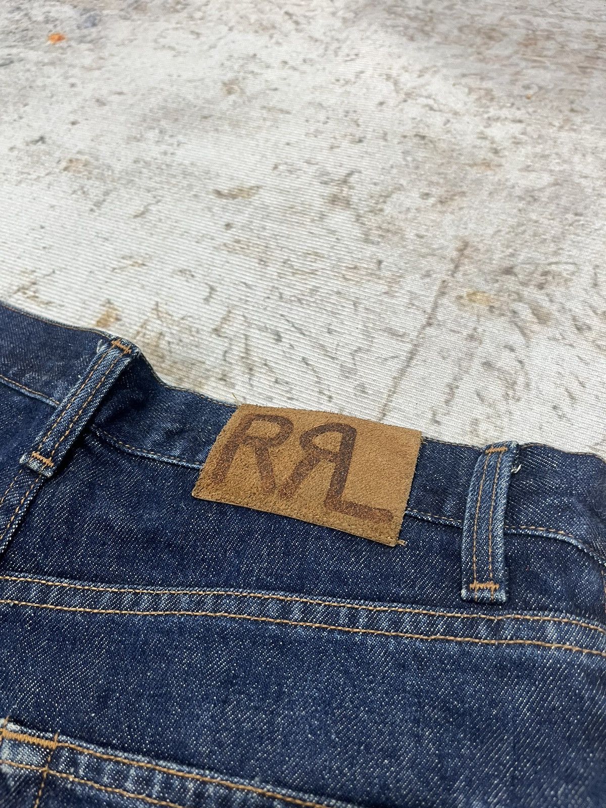 RRL Ralph Lauren Vintage RRL Ralph Lauren Blue Indigo made in USA🇺🇸 Size US 31 - 3 Thumbnail