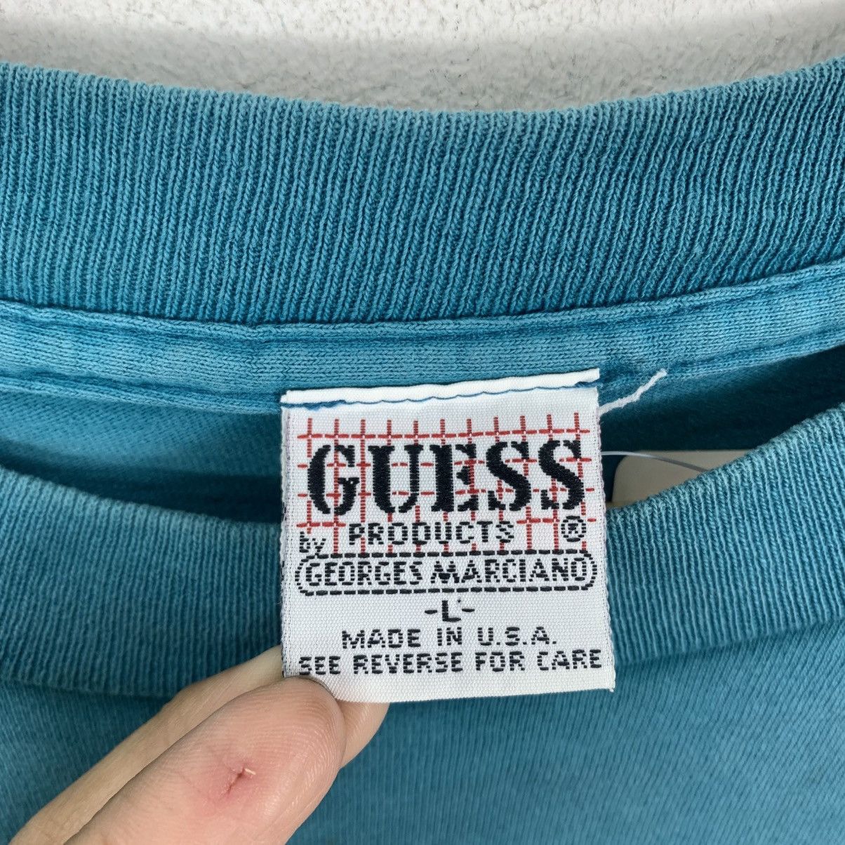 Guess Vintage 90s GUESS GEORGES MARCIANO Usa Short Sleeve Tshirt Size US L / EU 52-54 / 3 - 5 Thumbnail
