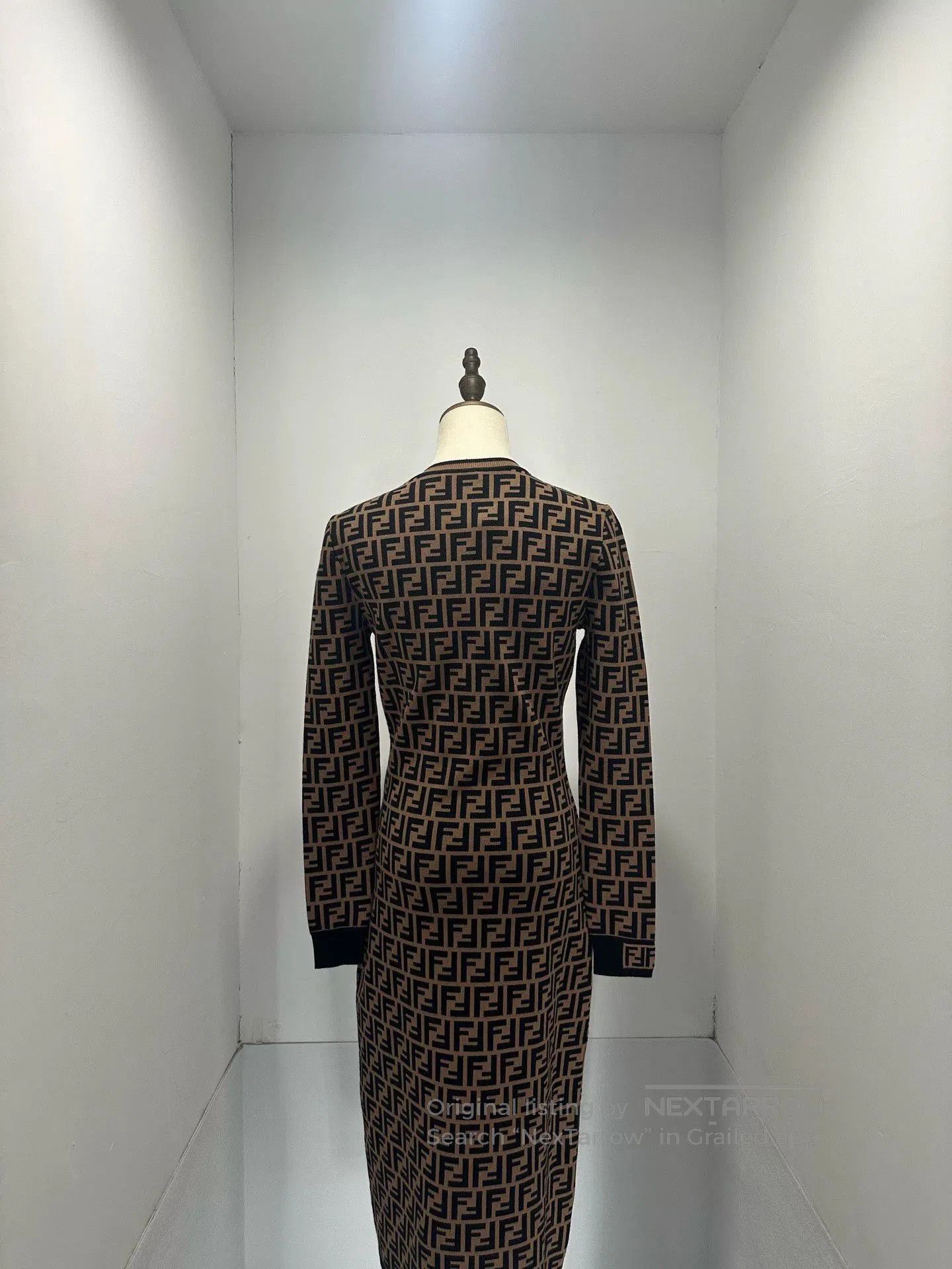 Fendi Fendi FF Monogram Knit Dress. Size US XS / EU 42 / 0 - 2 Thumbnail