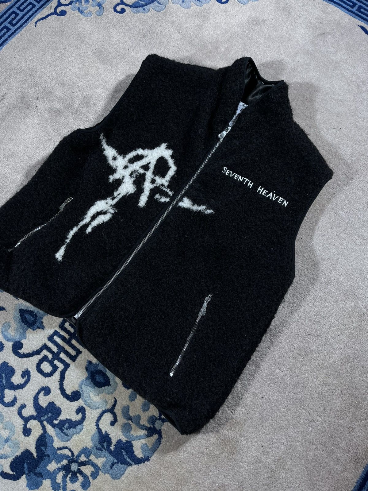Seventh Heaven Seventh Heaven Anarchy Alpaca Fleece Vest Size US M / EU 48-50 / 2 - 2 Thumbnail