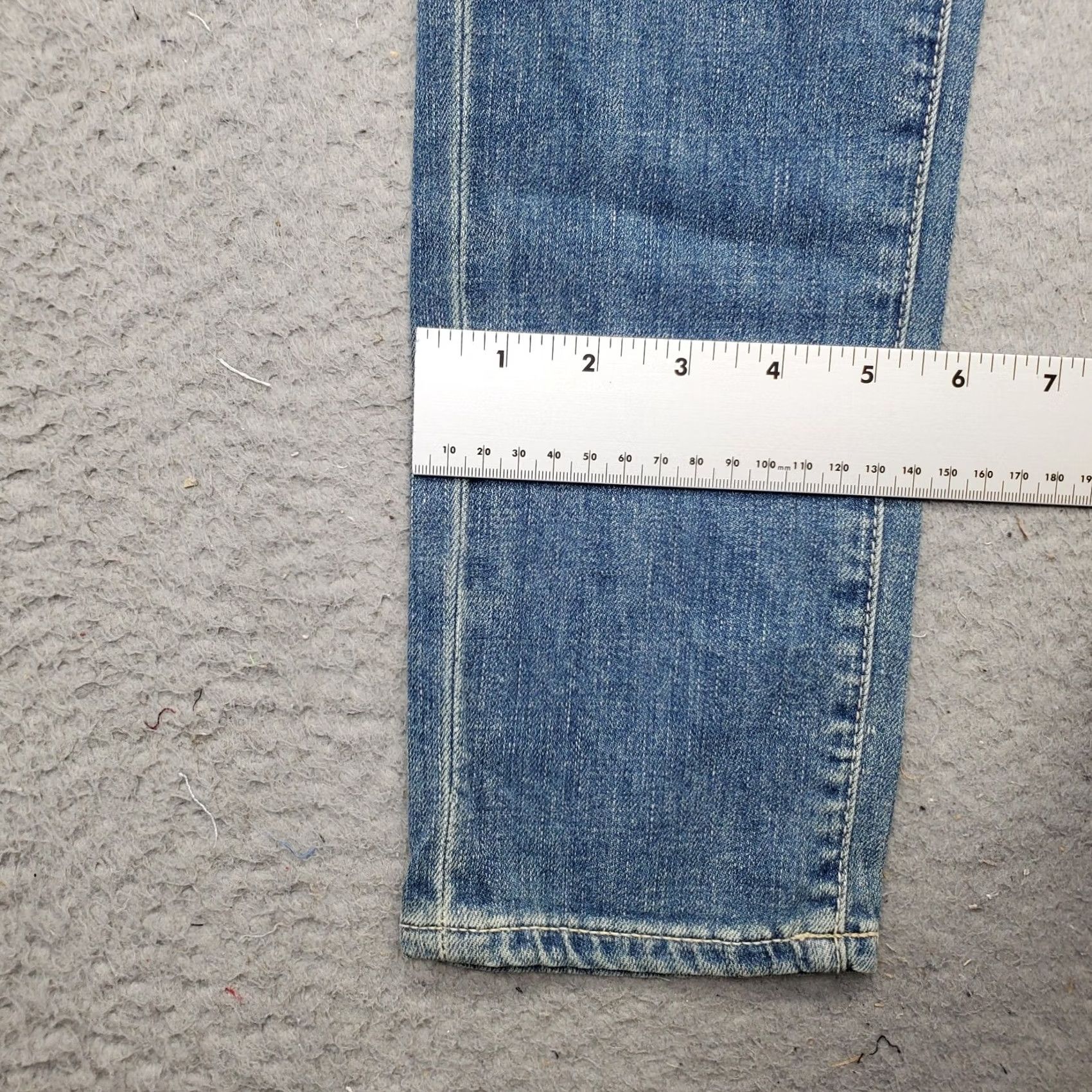 Paige Paige Skyline Ankle Peg Jeans Women Size 26 Denim 5-Pocket Studded Blue Jeans Size 26" / US 2 / IT 38 - 5 Thumbnail