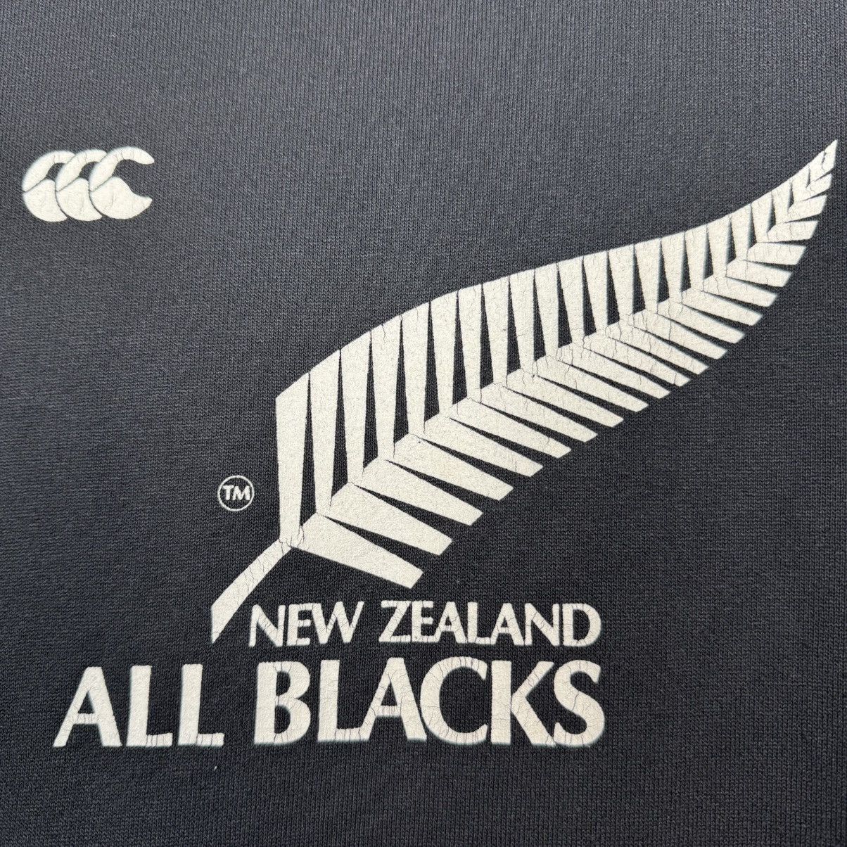 Vintage NEW ZEALAND 1992 1994 RUGBY T-SHIRT SINGLE STITCH CANTERBURY Size US L / EU 52-54 / 3 - 8 Thumbnail
