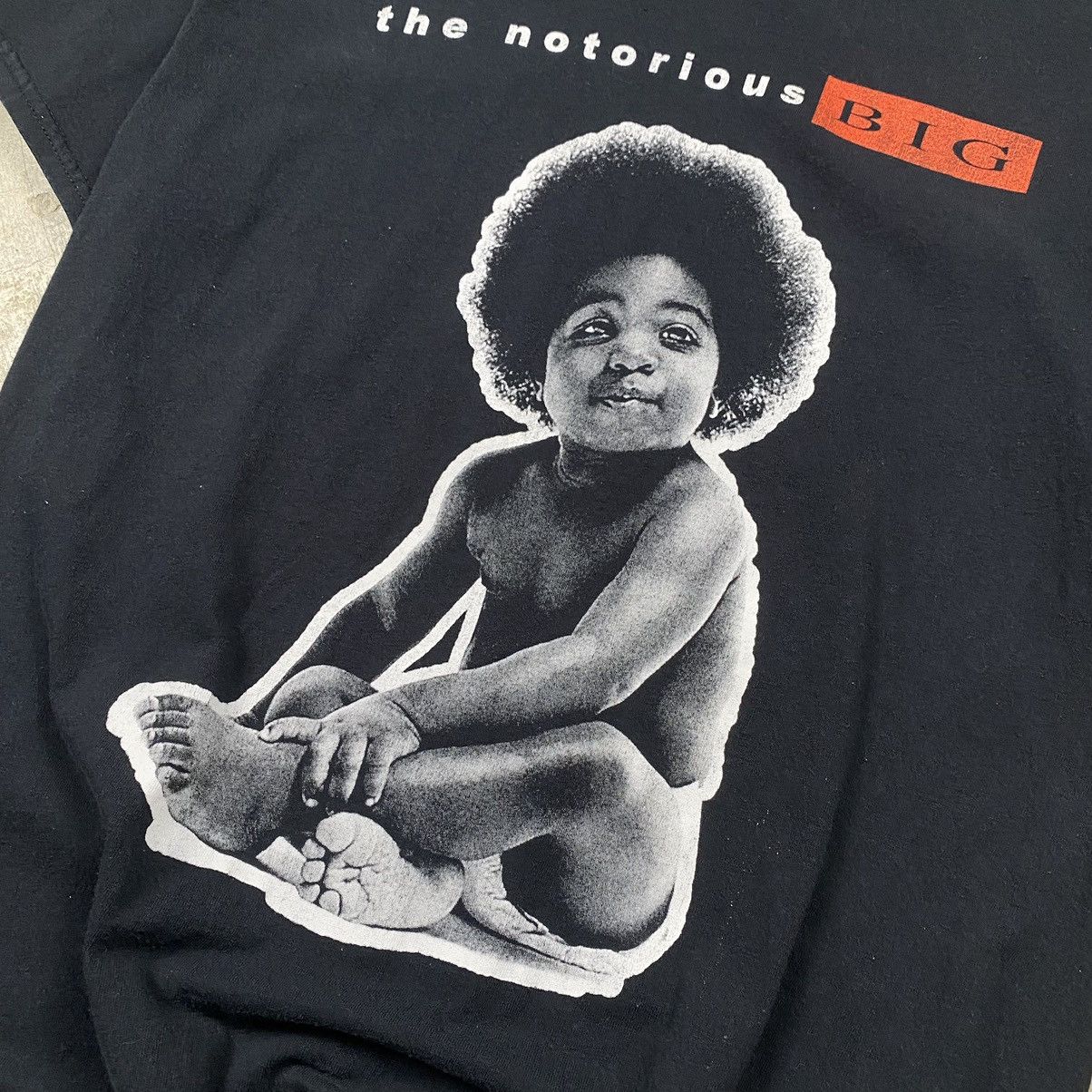Rap Tees y2k The Notorious Big Portrait Tee Size US M / EU 48-50 / 2 - 2 Thumbnail