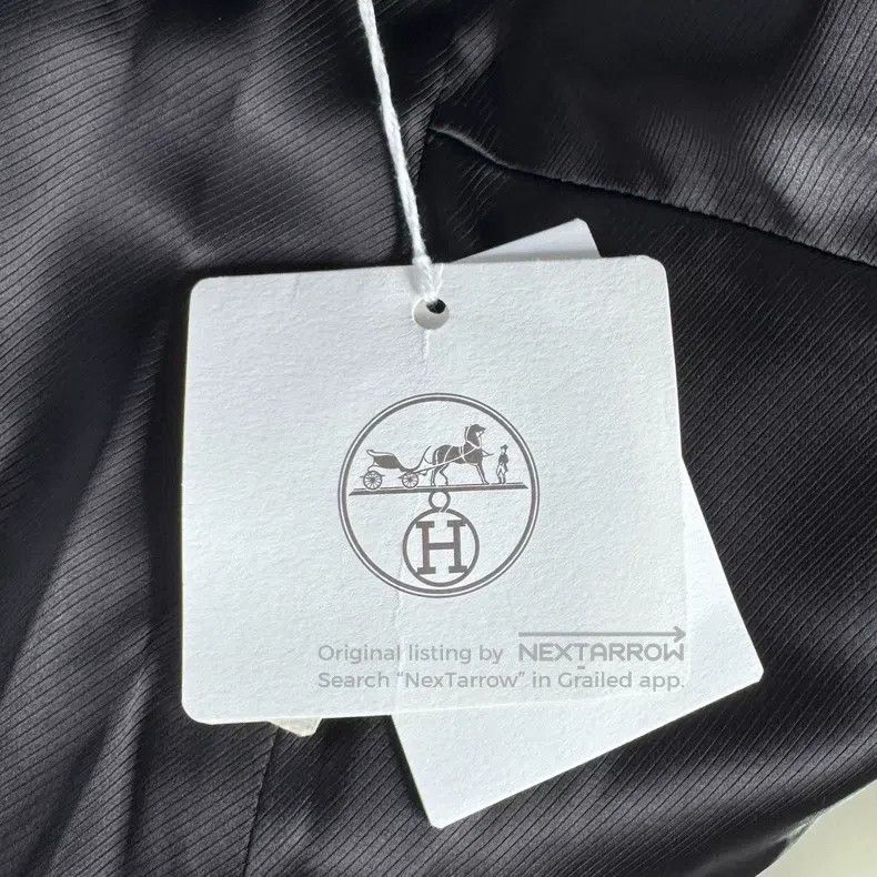 Hermes Hermes Solid Color Zipper Leather Jacket Size XXS / US 00 / IT 34 - 6 Thumbnail
