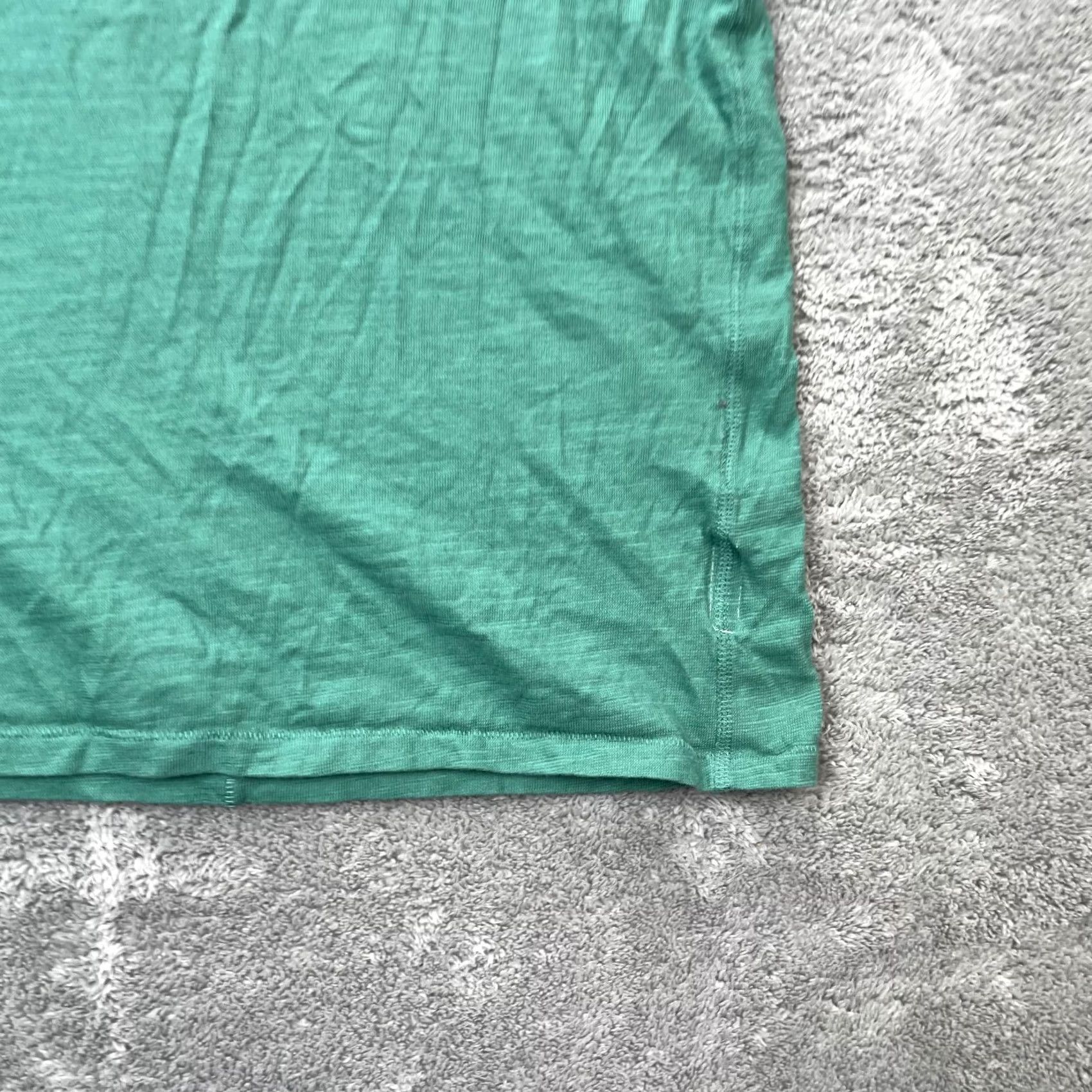 Rag & Bone Rag & Bone Shirt Mens 2XL Green Classic Henley Short Sleeve Cotton Casual Soft Size US XXL / EU 58 / 5 - 2 Thumbnail